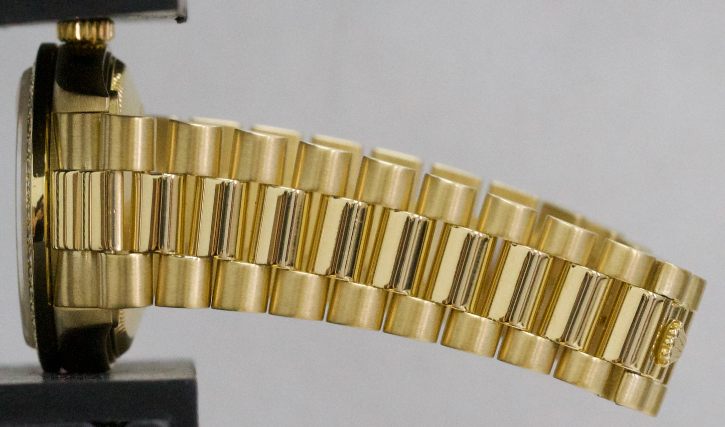PAPERS Rolex DateJust President 31mm CHAMPAGNE JUBILEE DIAMOND 18K 78288 BOX