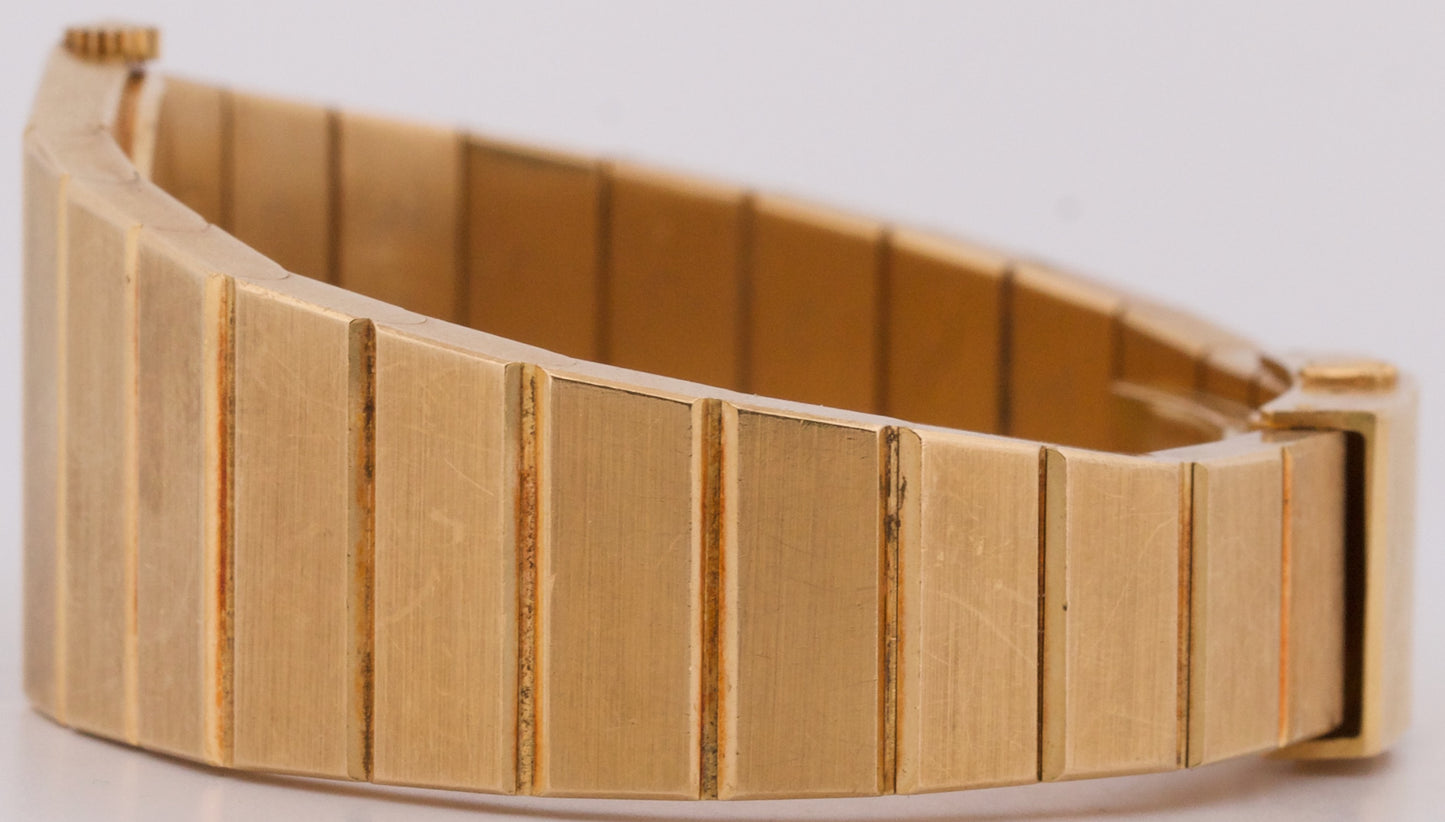 UNPOLISHED 1970 Ladies Rolex QUEEN MIDAS Champagne 18K Yellow Gold 24mm 3581