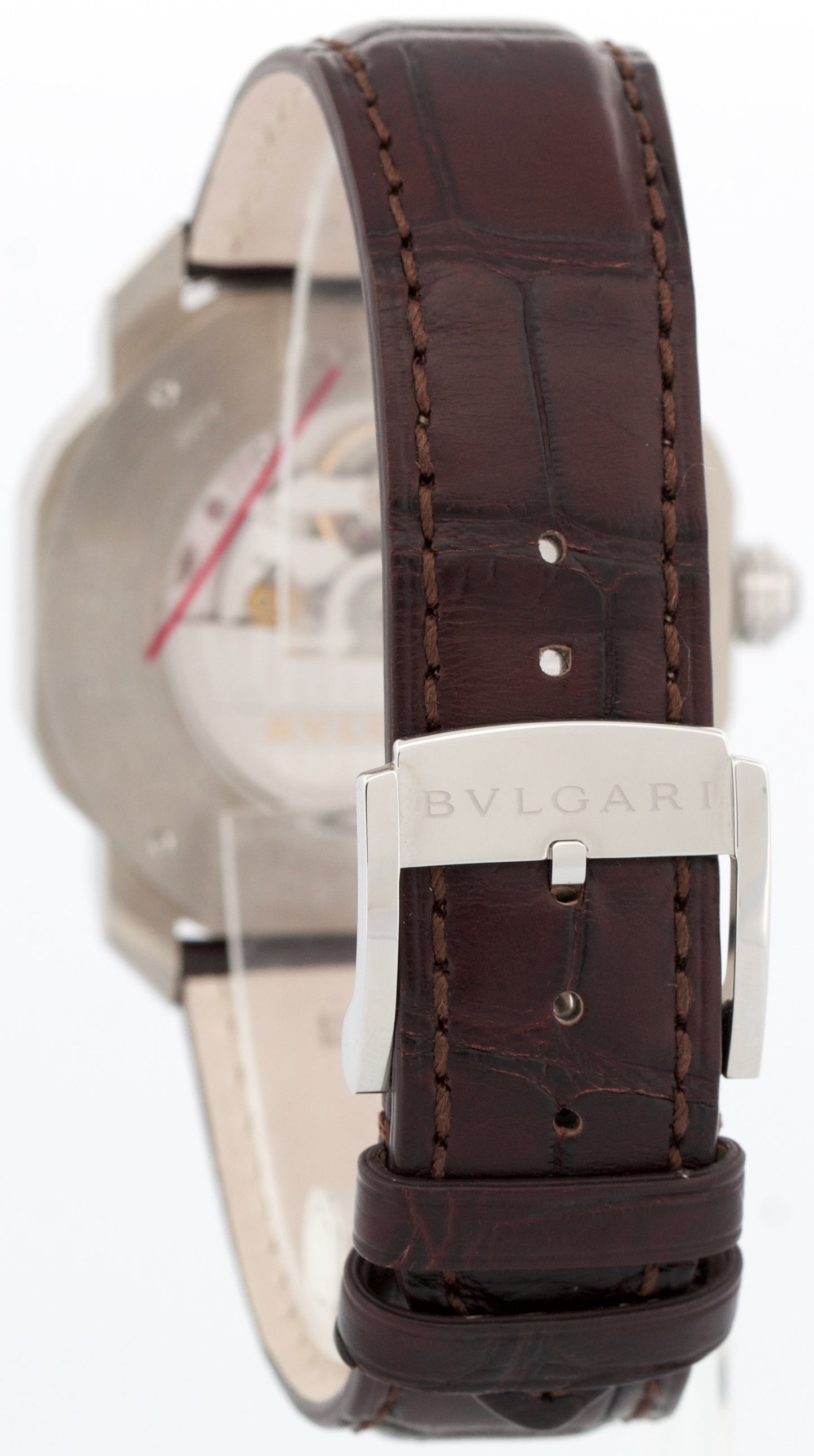 NEW 2025 PAPERS BVLGARI Bulgari 41mm Octo Roma BLACK OC41C1SLD Watch OC 41 S BOX