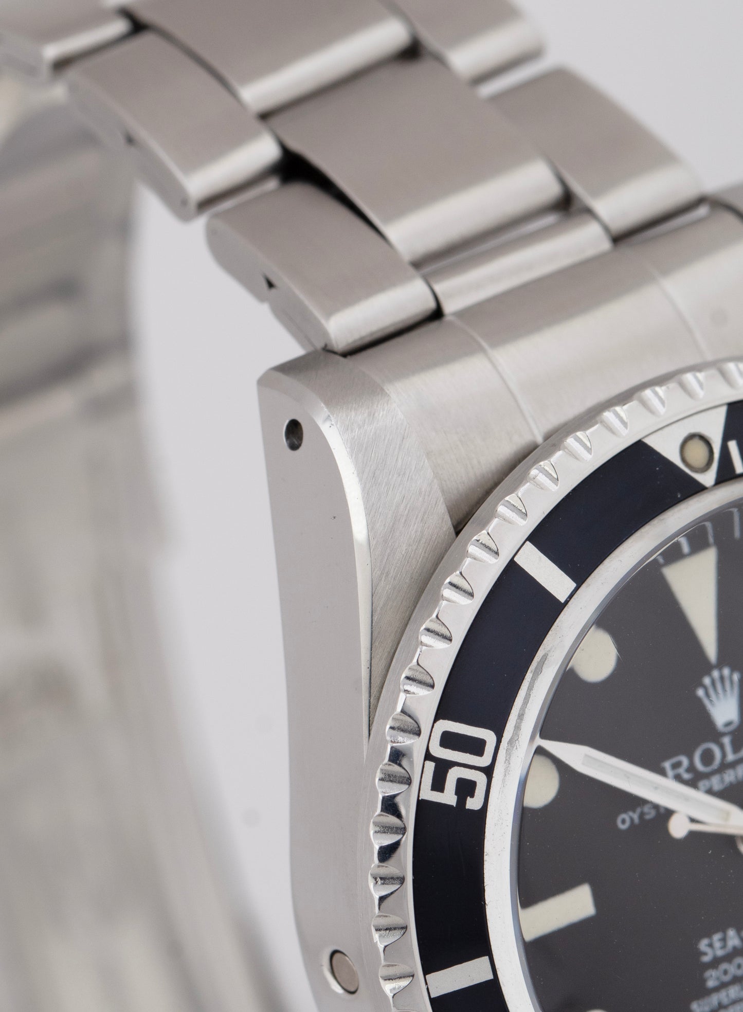 1978 PAPERS Rolex Sea-Dweller MK2 RAIL DIAL 40mm Stainless Steel Watch 1665 BOX