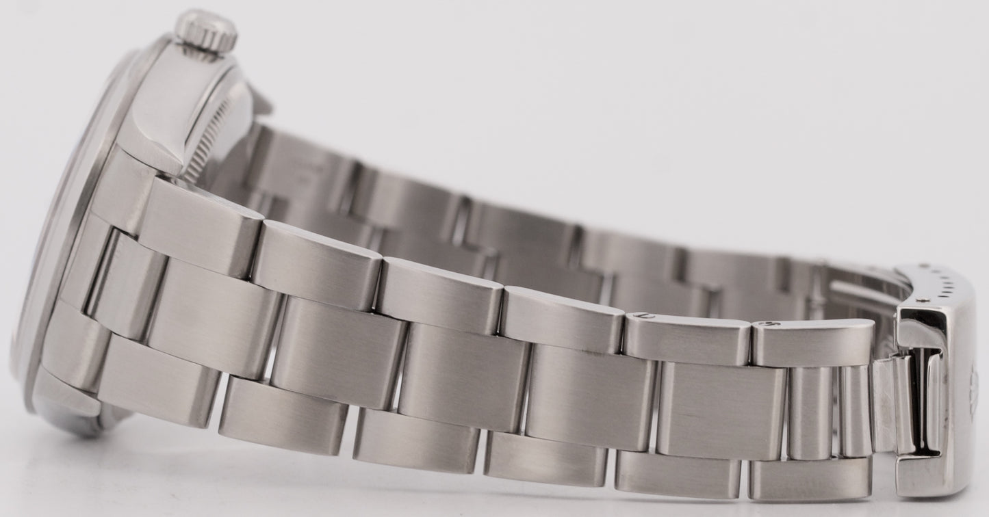Rolex Air-King Precision SILVER Stainless Steel 3-6-9 Oyster 34mm Watch 14000