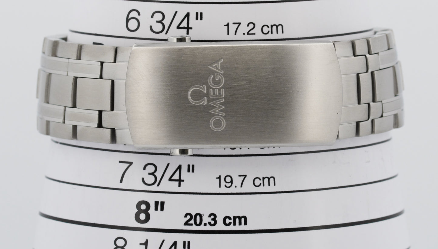 2022 PAPERS Omega Seamaster GREEN WAVE Steel Date 42mm 210.32.42.20.10.001 BOX