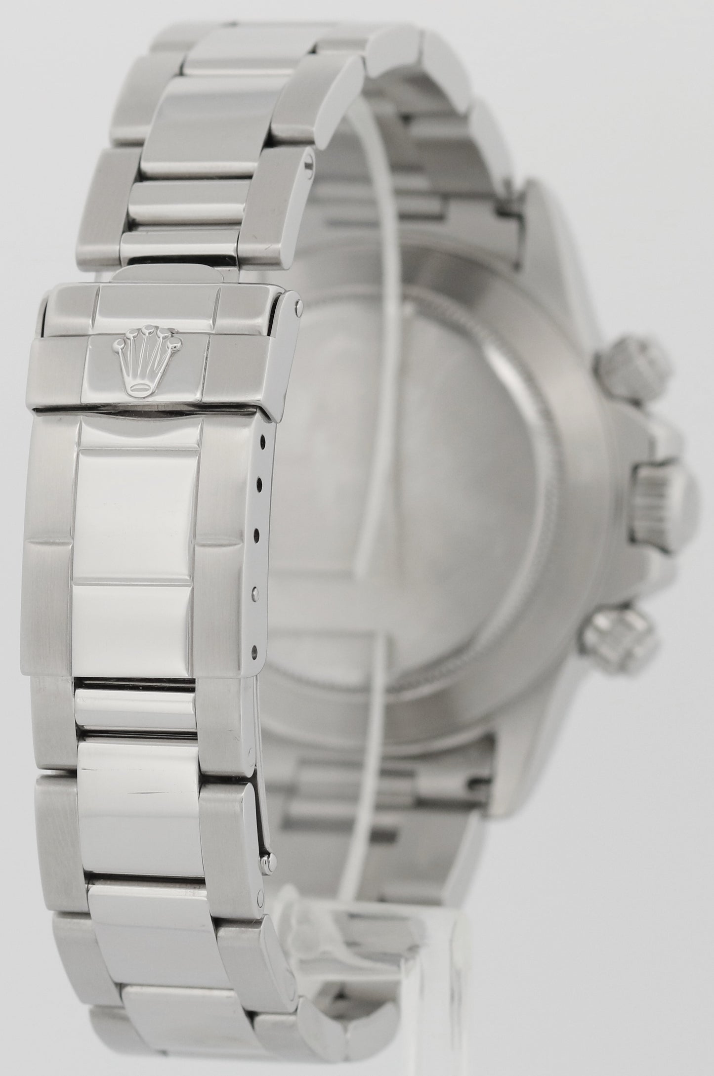1996 Rolex Daytona Cosmograph ZENITH BLACK PATINA Chronograph 40mm 16520 Watch