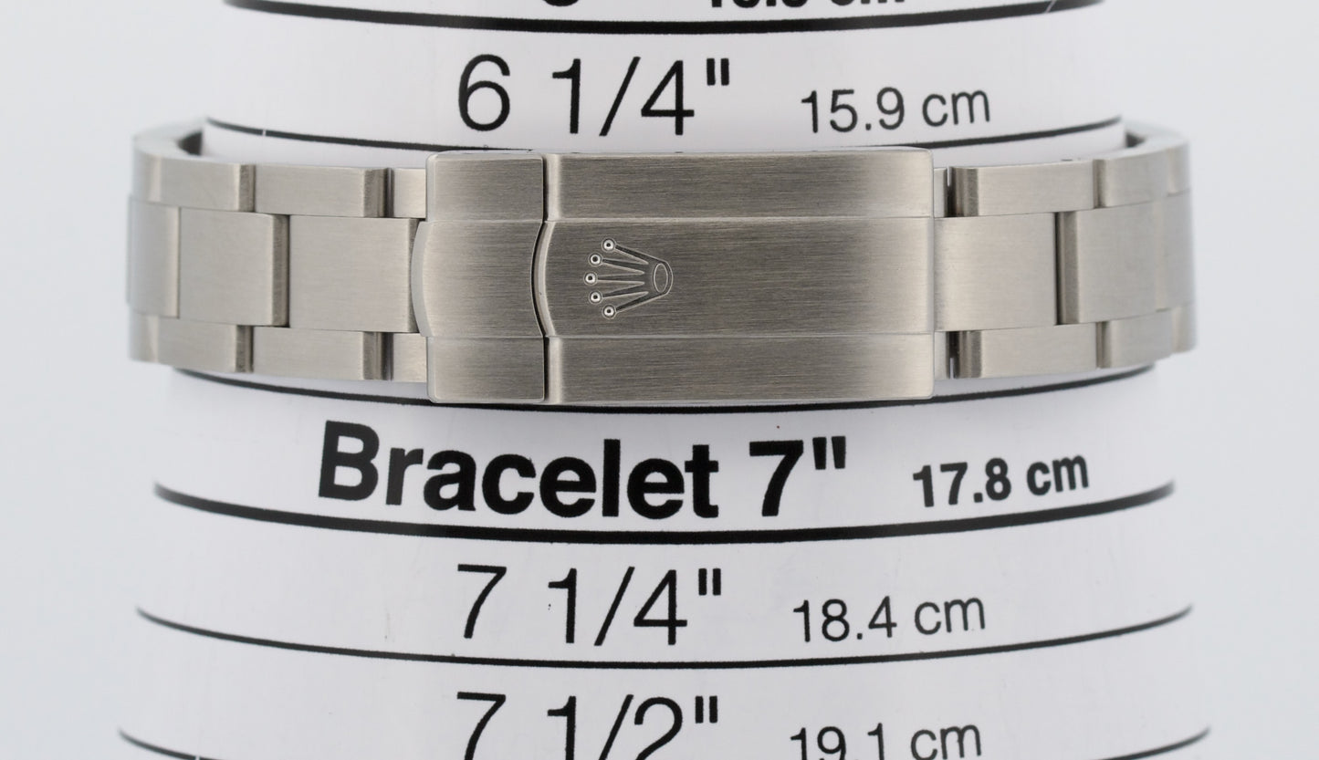 2023 PAPERS Rolex Oyster Perpetual GREEN Smooth Steel OYSTER 31mm 277200 BOX