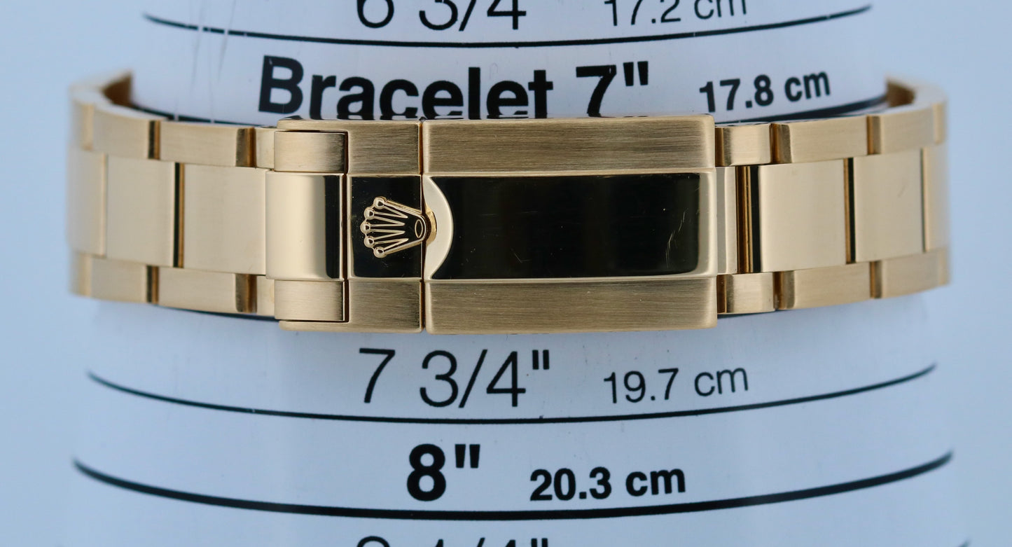 PAPERS Rolex Daytona Cosmograph FACTORY MOP DIAMOND 18K Gold 40mm 116528 BOX