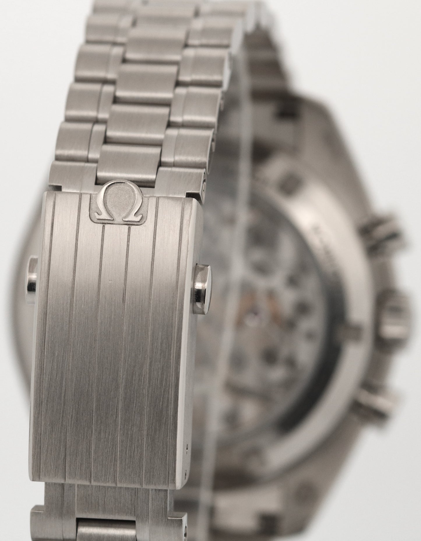 2022 PAPERS Omega Speedmaster Moonwatch 18k SILVER 42mm 310.60.42.50.02.001 BOX