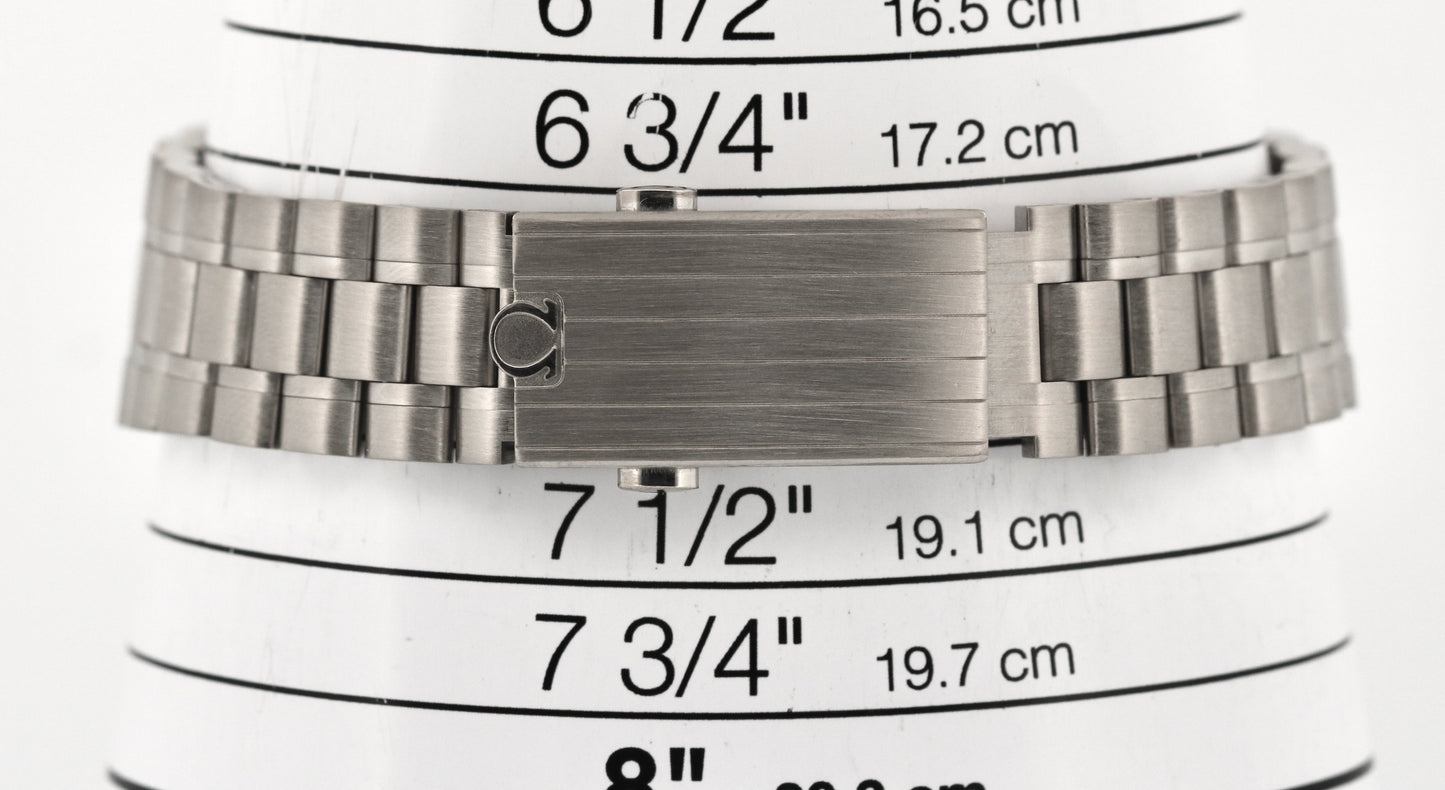 2022 PAPERS Omega Speedmaster Moonwatch 18k SILVER 42mm 310.60.42.50.02.001 BOX