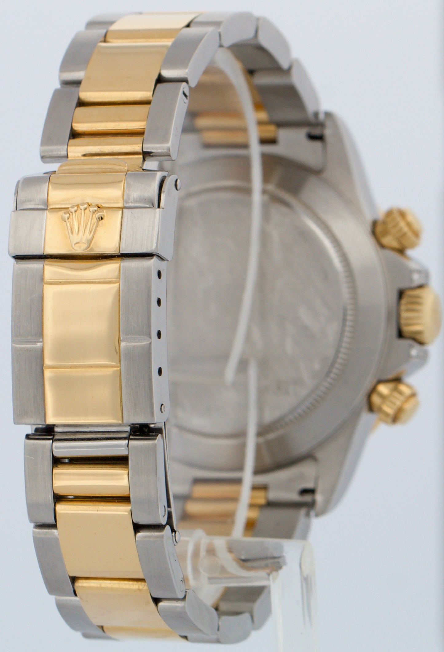 Rolex Daytona Cosmograph BLACK DIAMOND Two-Tone 18K Gold RAINBOW Steel 16523