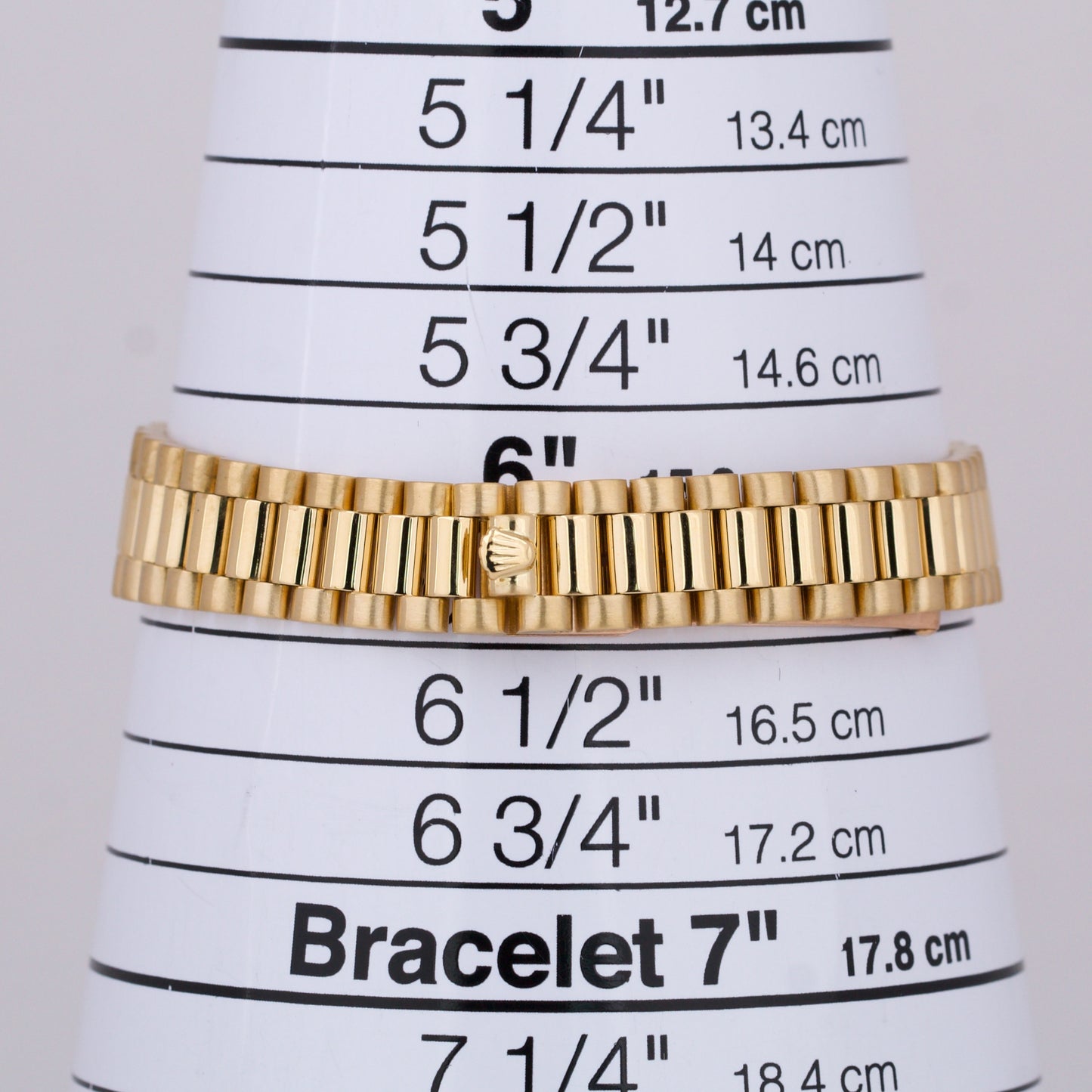 Ladies Rolex DateJust President 26mm MOTHER OF PEARL DIAMOND Yellow Gold 69178