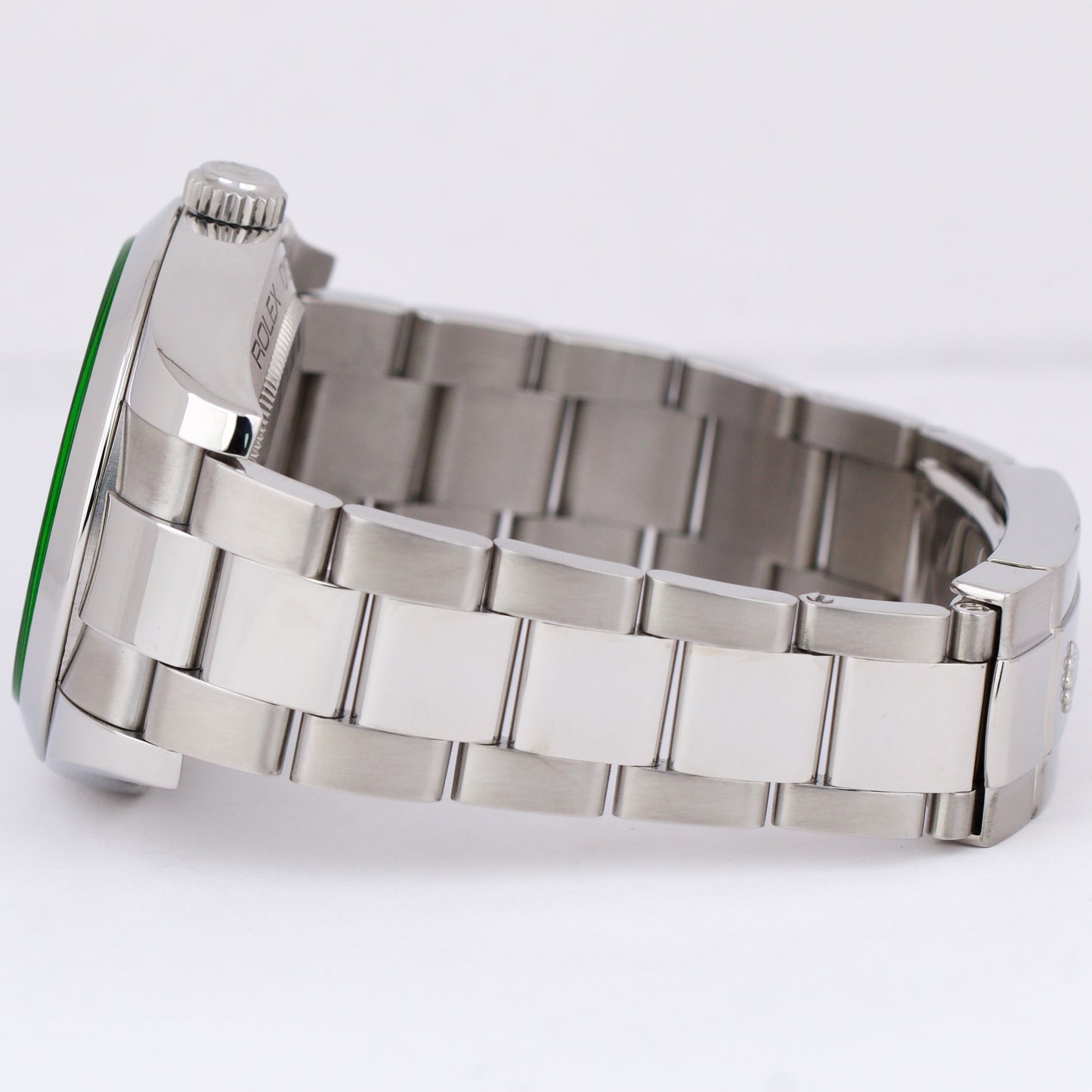 Rolex Milgauss Green Anniversary BLACK Stainless Steel Oyster 40mm 116400GV