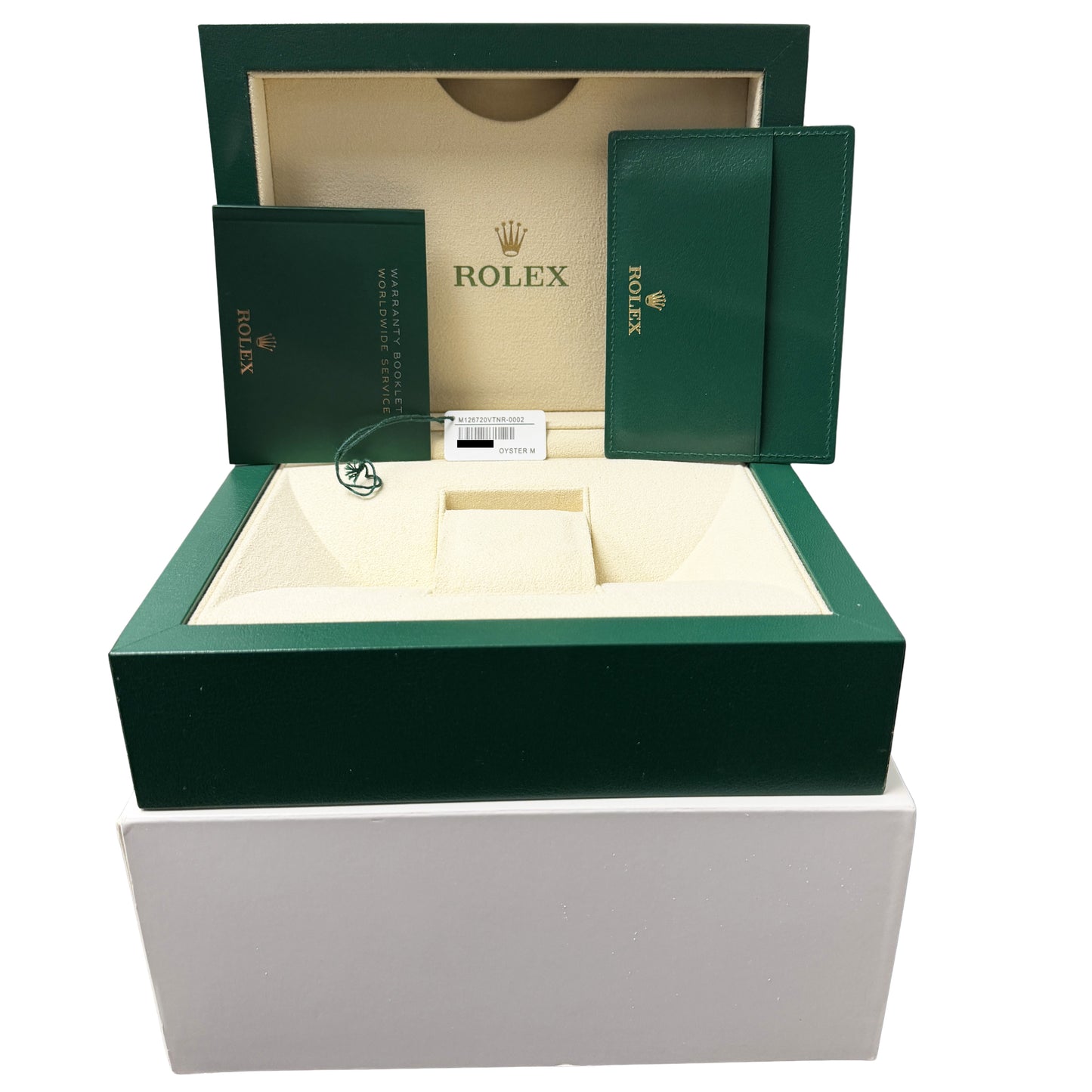 NEW 2025 STICKERED Rolex GMT-Master II SPRITE Steel Black 40mm JUBILEE Watch BOX