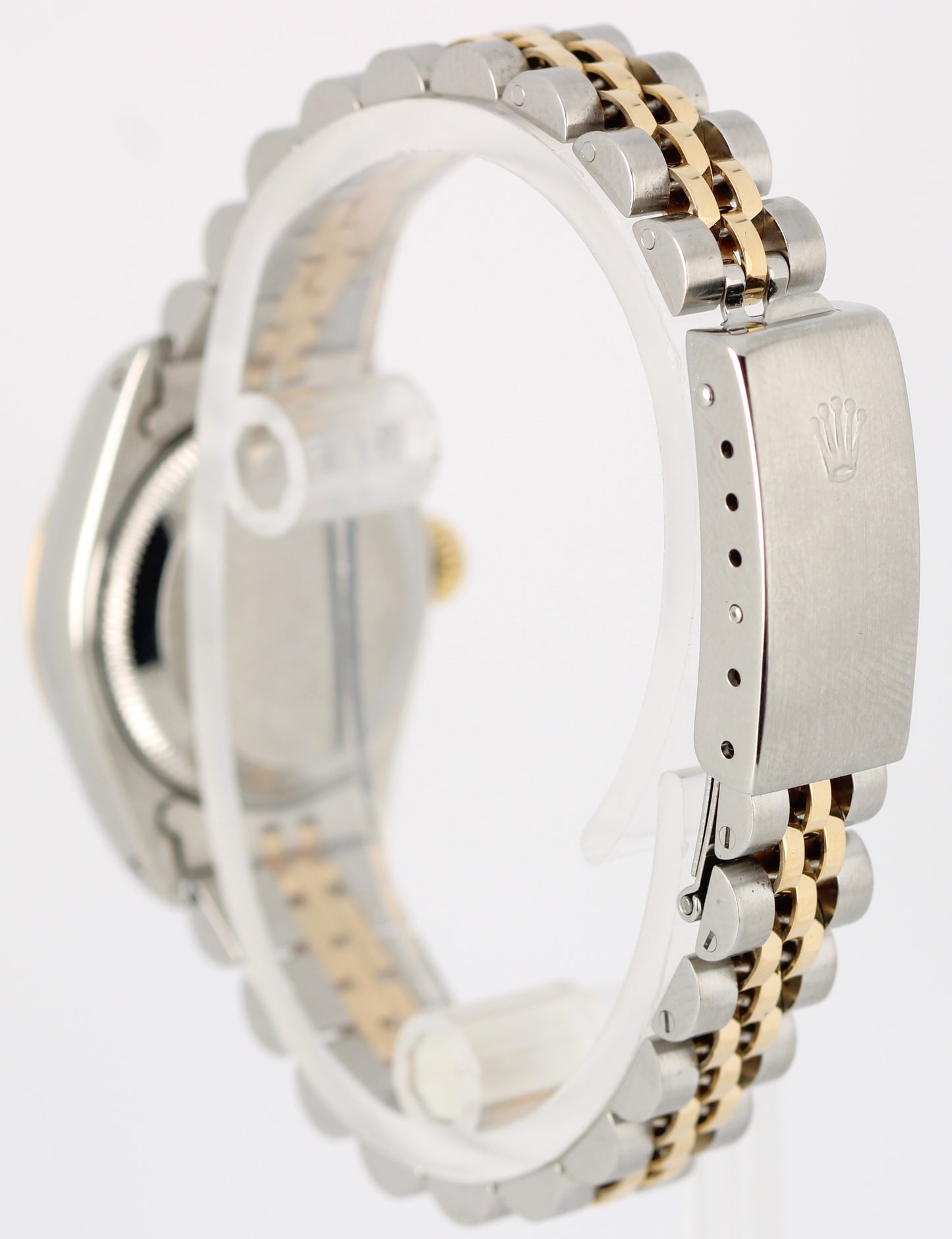 VINTAGE Rolex DateJust PAPERS Two-Tone 18k Gold Steel Champagne 26mm 69173 Watch