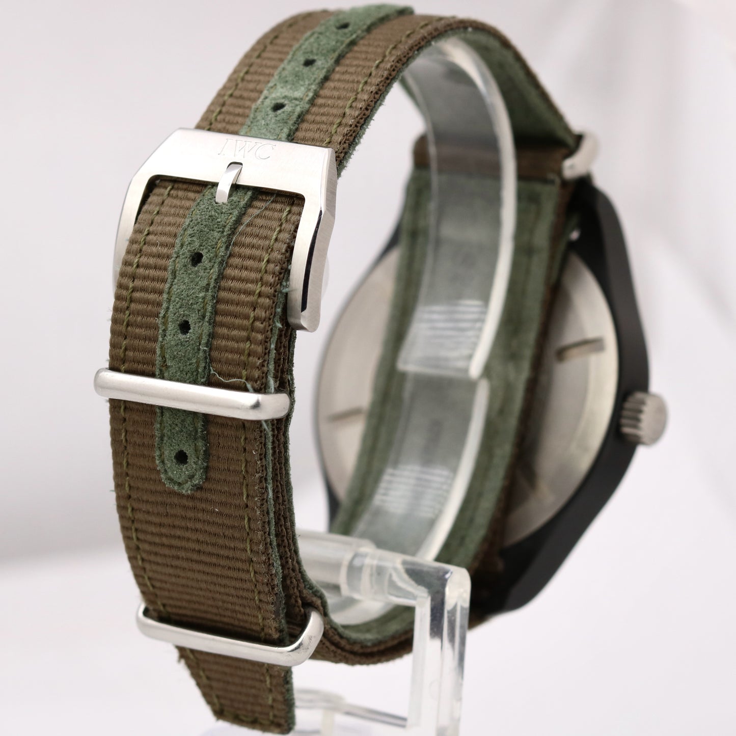 2022 IWC Pilot Mark XVIII TOP GUN SFTI Black Ceramic PAPERS 41mm IW324712 B+P