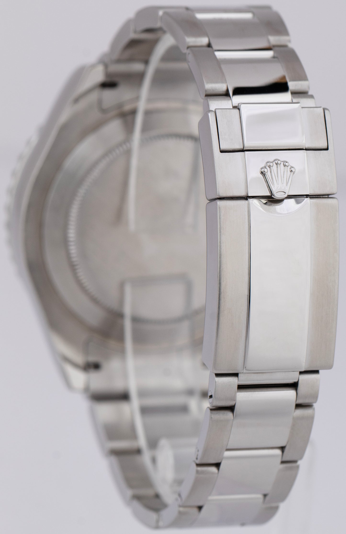 Rolex Yacht-Master II 44mm BLUE HANDS Stainless White Automatic 116680 Watch