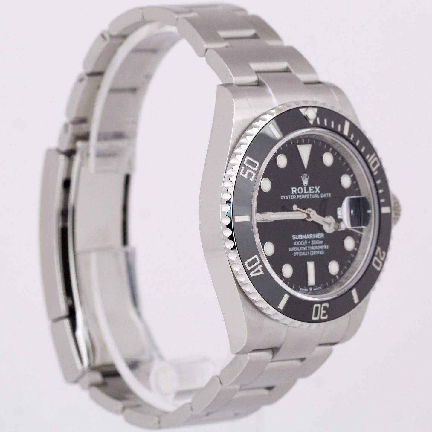 MINT 2021 PAPERS Rolex Submariner Date 41 Black Steel Ceramic 41mm 126610 LN BOX