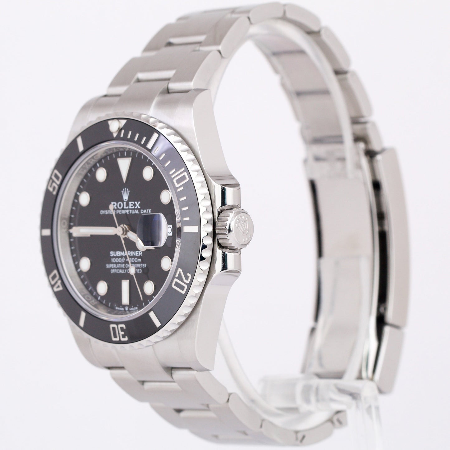 MINT 2021 PAPERS Rolex Submariner Date 41 Black Steel Ceramic 41mm 126610 LN BOX