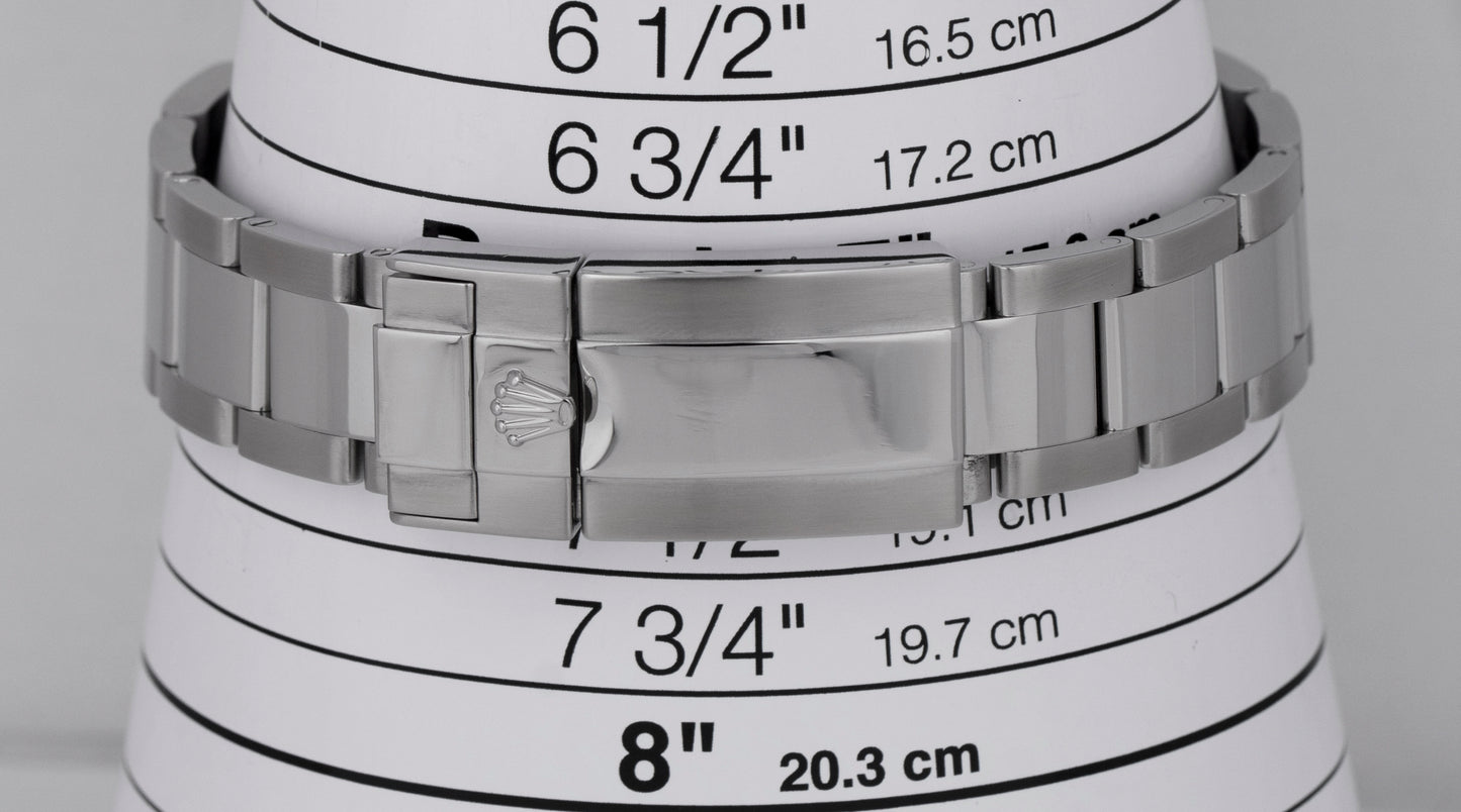 MINT 2018 Rolex Yacht-Master BLUE Platinum 40mm Stainless Steel Watch 116622