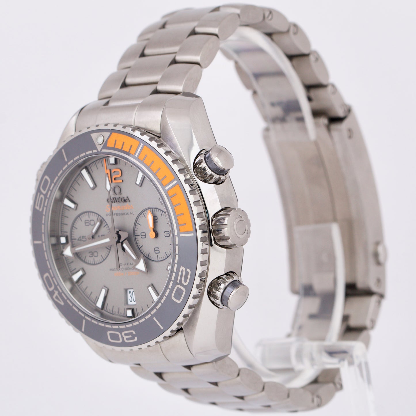 2019 Omega Seamaster Planet Ocean 45.5mm TITANIUM 215.90.46.51.99.001 600M B+P