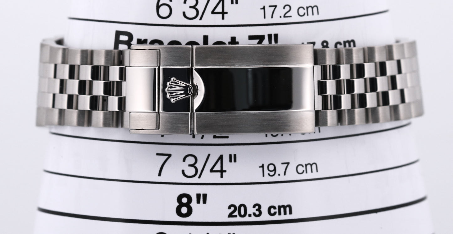 2021 PAPERS Rolex GMT-Master II BATGIRL Blue Steel JUBILEE 40mm 126710 BLNR BOX