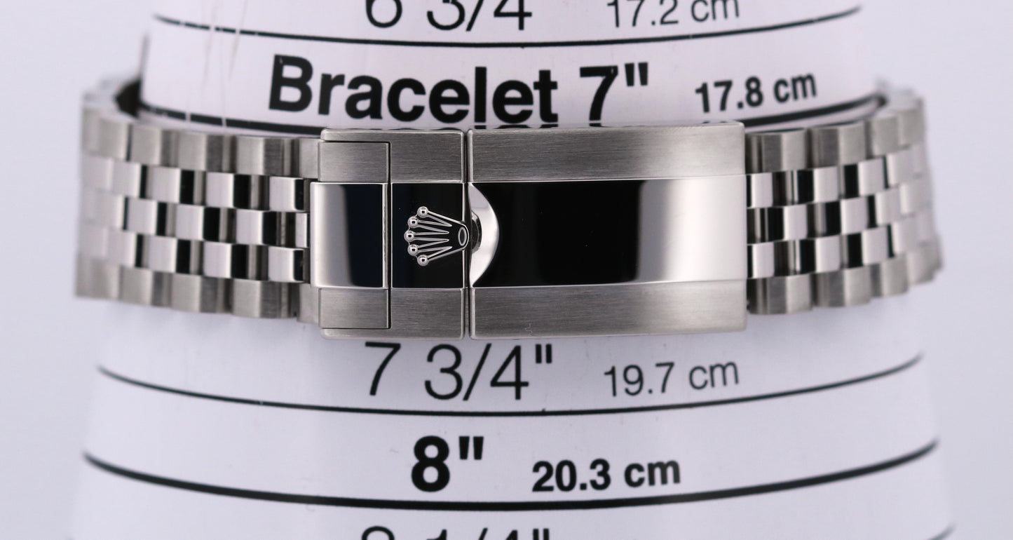 2025 PAPERS Rolex GMT-Master II BRUCE WAYNE Steel JUBILEE 126710 GRNR Watch BOX