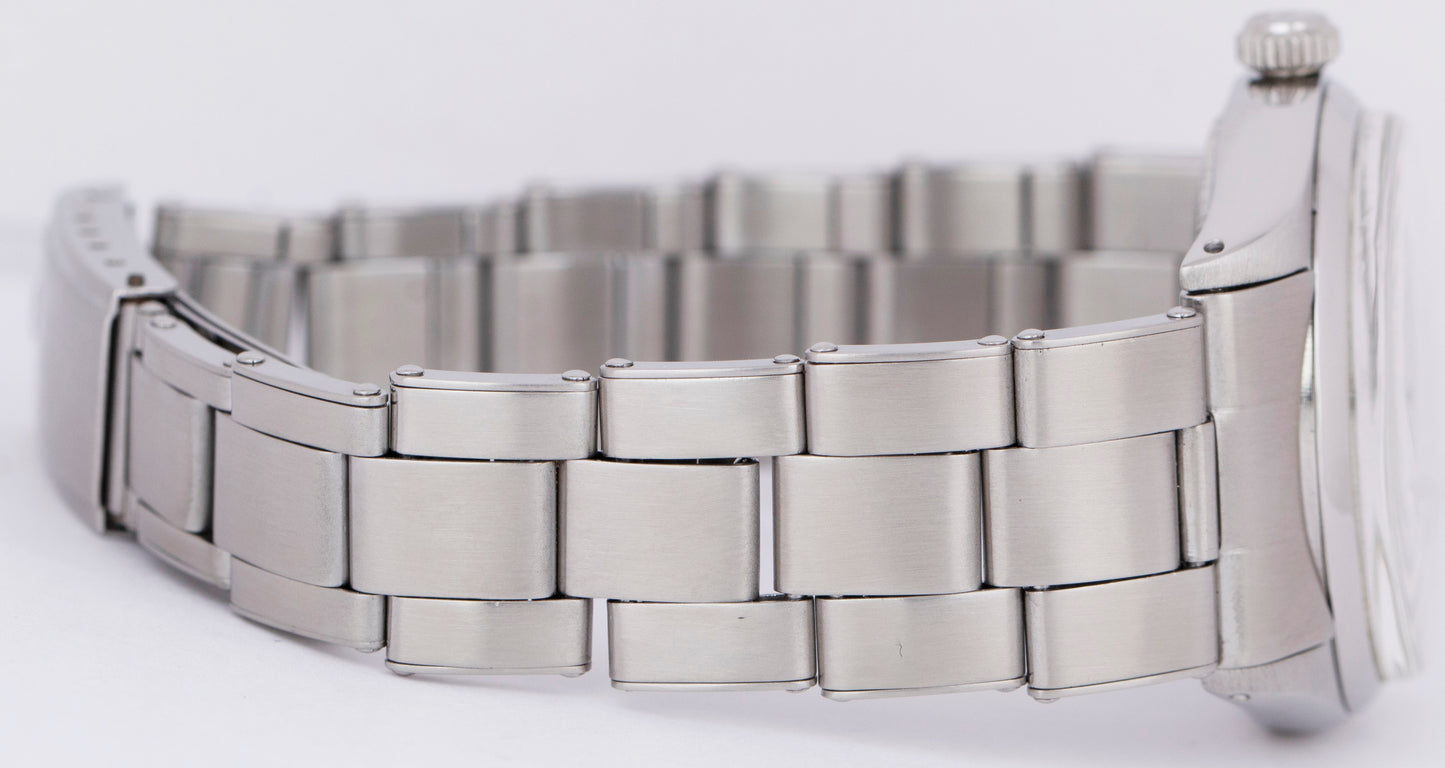 1962 Rolex Oyster Perpetual Air-King Super Precision Silver 34mm Stainless 5500
