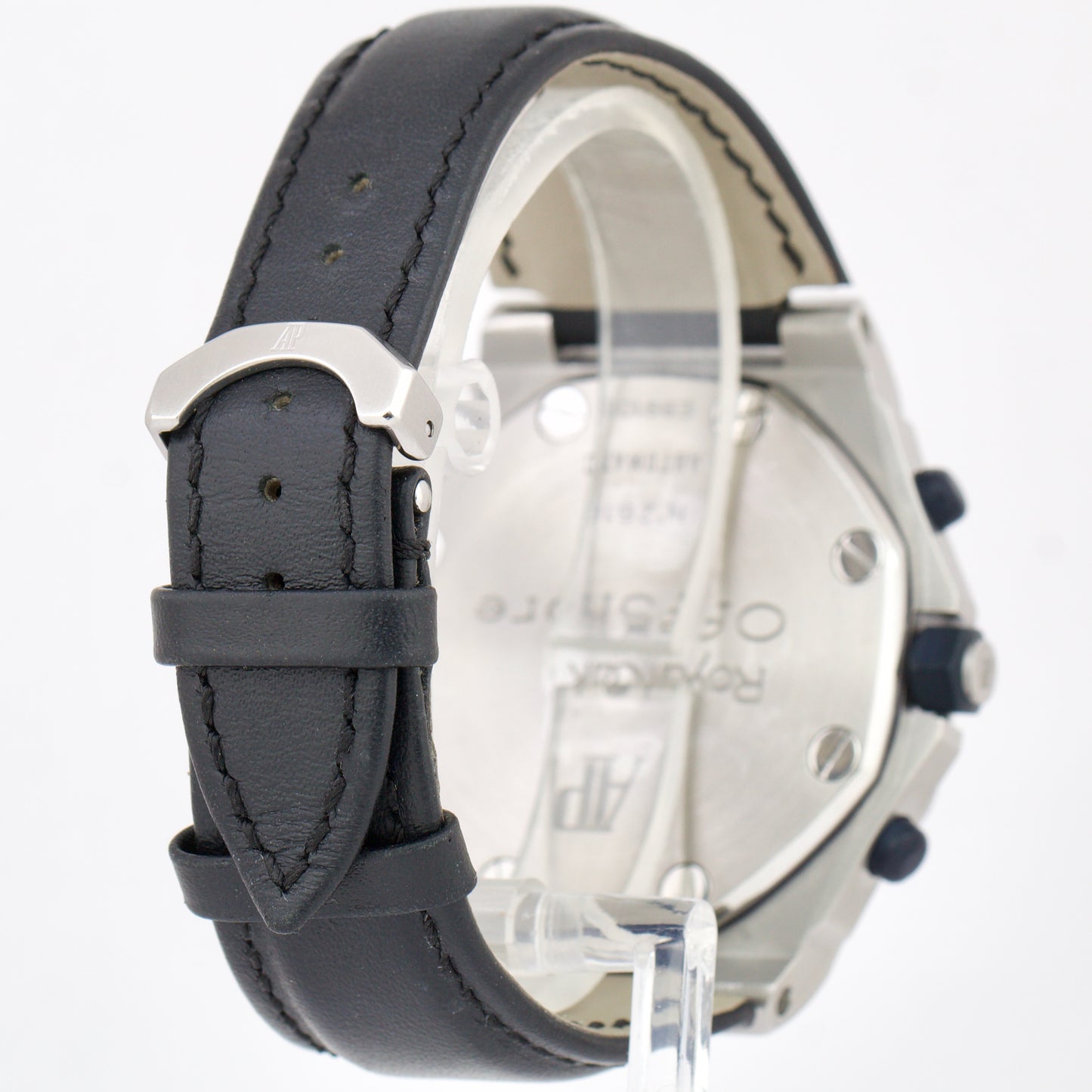 PAPERS Audemars Piguet Royal Oak Offshore BLUE BEAST 42mm Leather 25770ST B+P