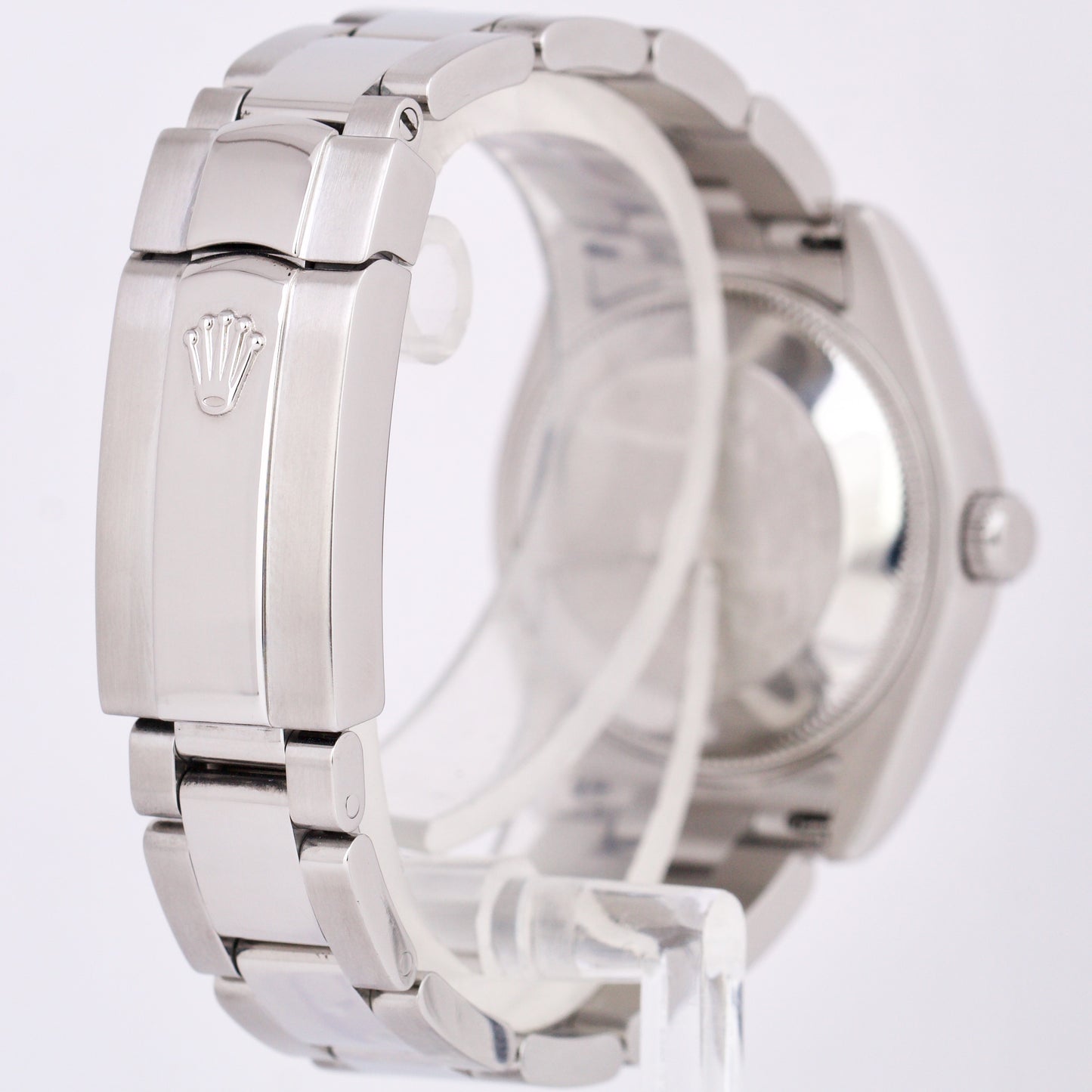 Ladies Rolex DateJust 31mm FACTORY MOP DIAMOND White Gold Stainless Watch 178274