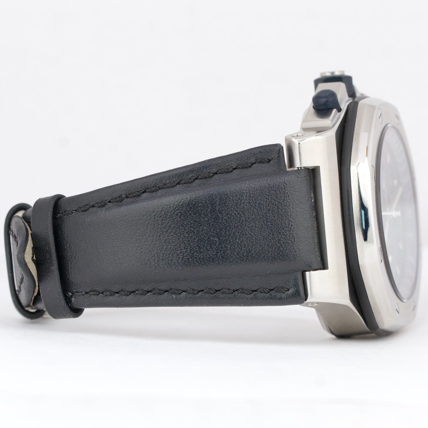 PAPERS Audemars Piguet Royal Oak Offshore BLUE BEAST 42mm Leather 25770ST B+P