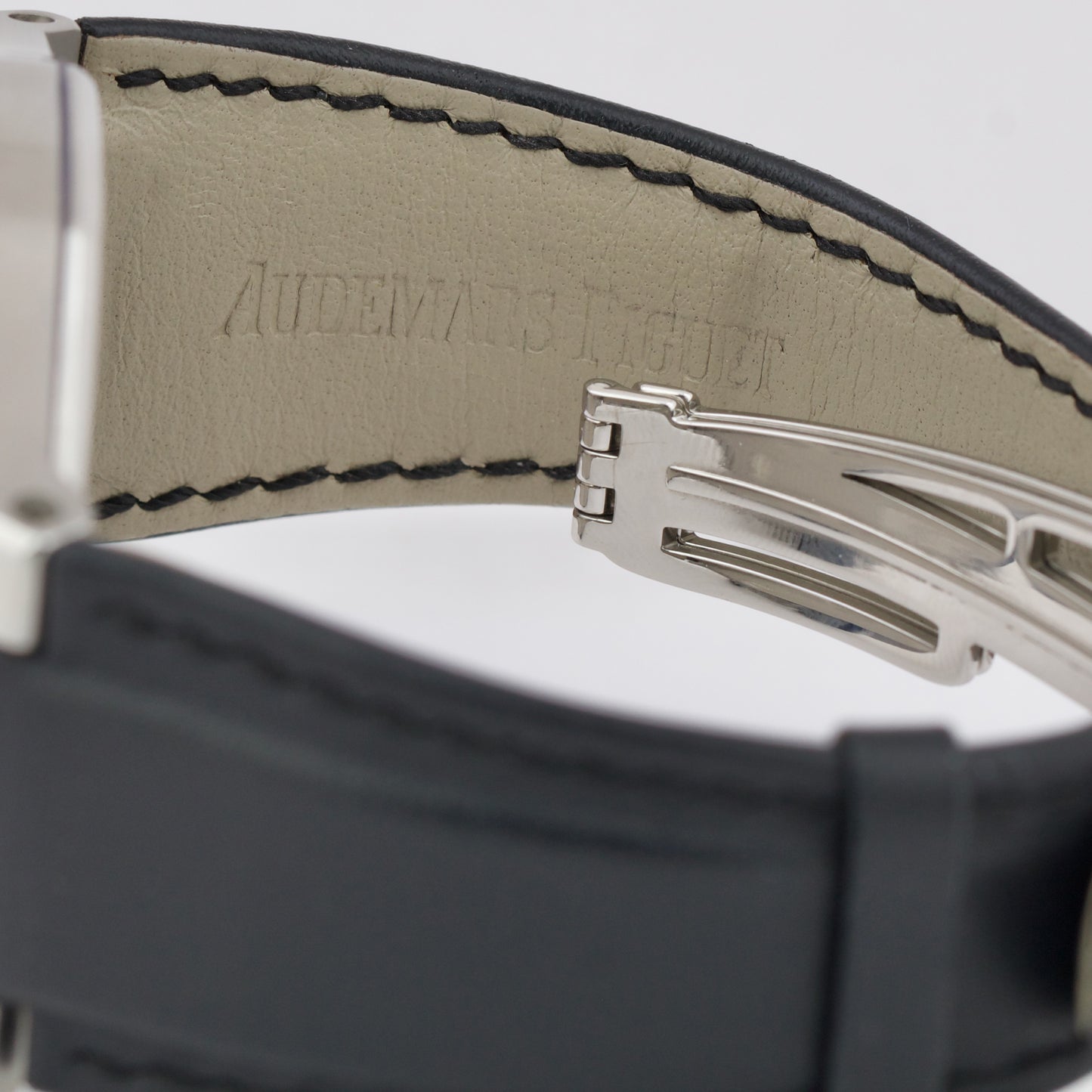 PAPERS Audemars Piguet Royal Oak Offshore BLUE BEAST 42mm Leather 25770ST B+P