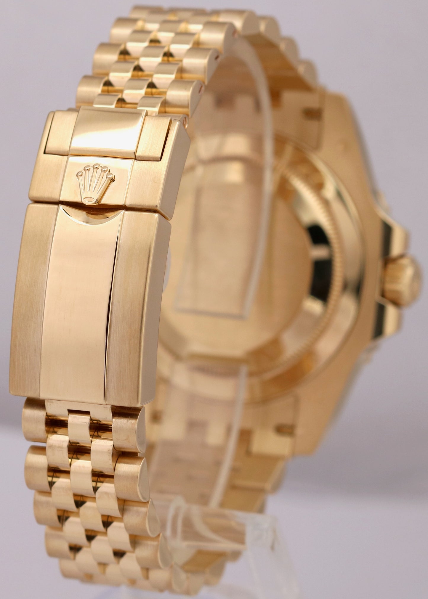 2024 PAPERS Rolex GMT-Master II 18K Yellow Gold JUBILEE 40mm 126718 GRNR BOX