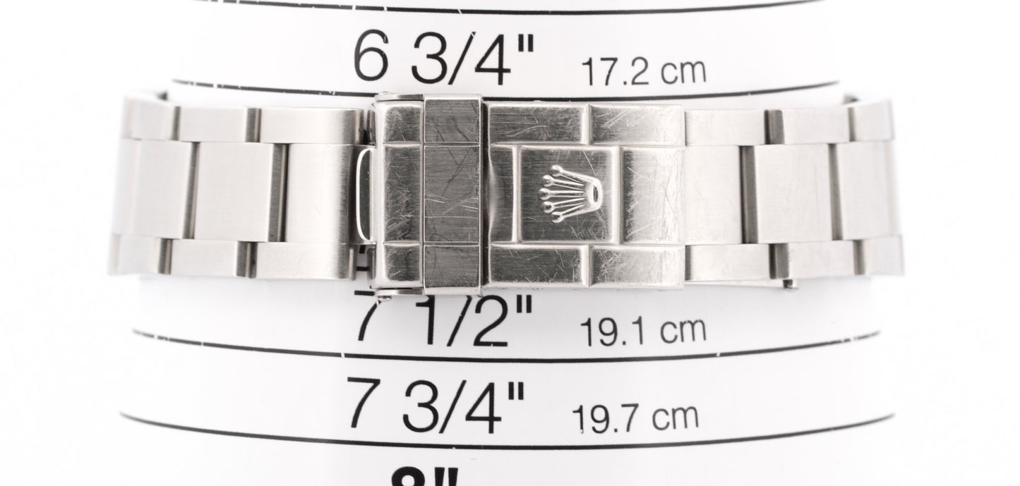 PAPERS UNPOLISHED Rolex GMT-Master II BLACK Stainless OYSTER 16710 Watch BOX
