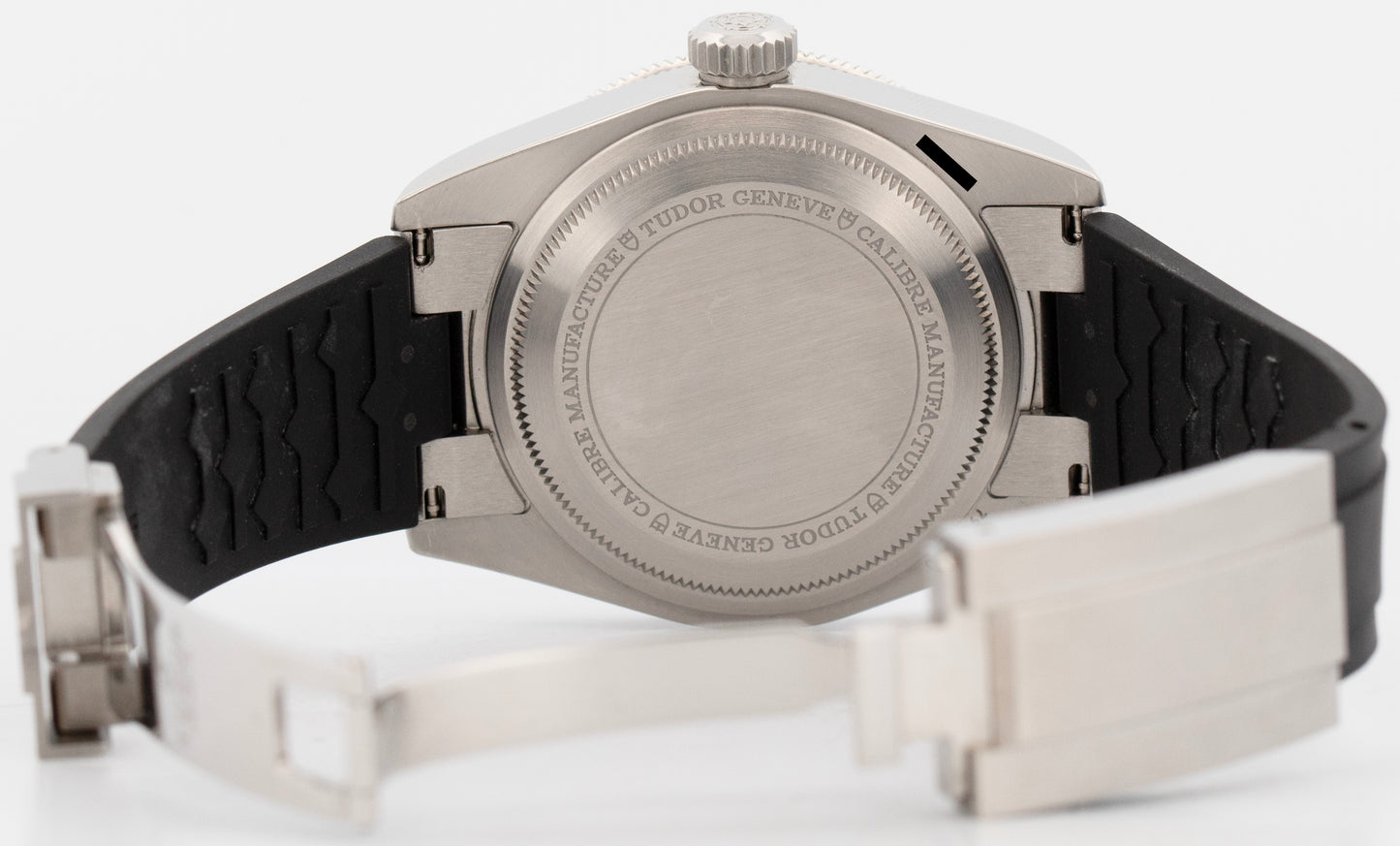 2025 PAPERS Tudor Black Bay Stainless Steel Rubber 41mm Watch 7941A1A0NU BOX