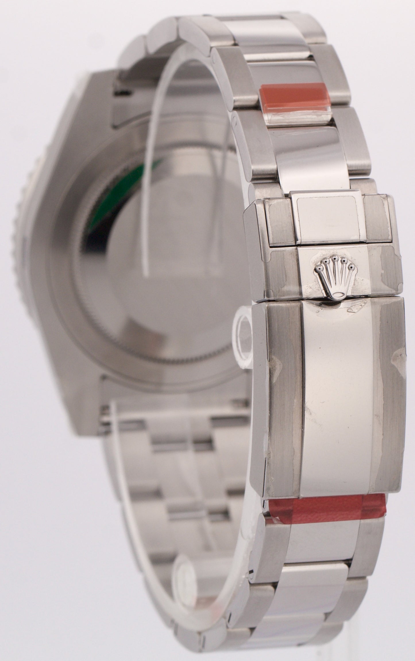 2017 NOS STICKERED PAPERS Rolex GMT-Master II BLACK Green 40mm 116710 LN BOX