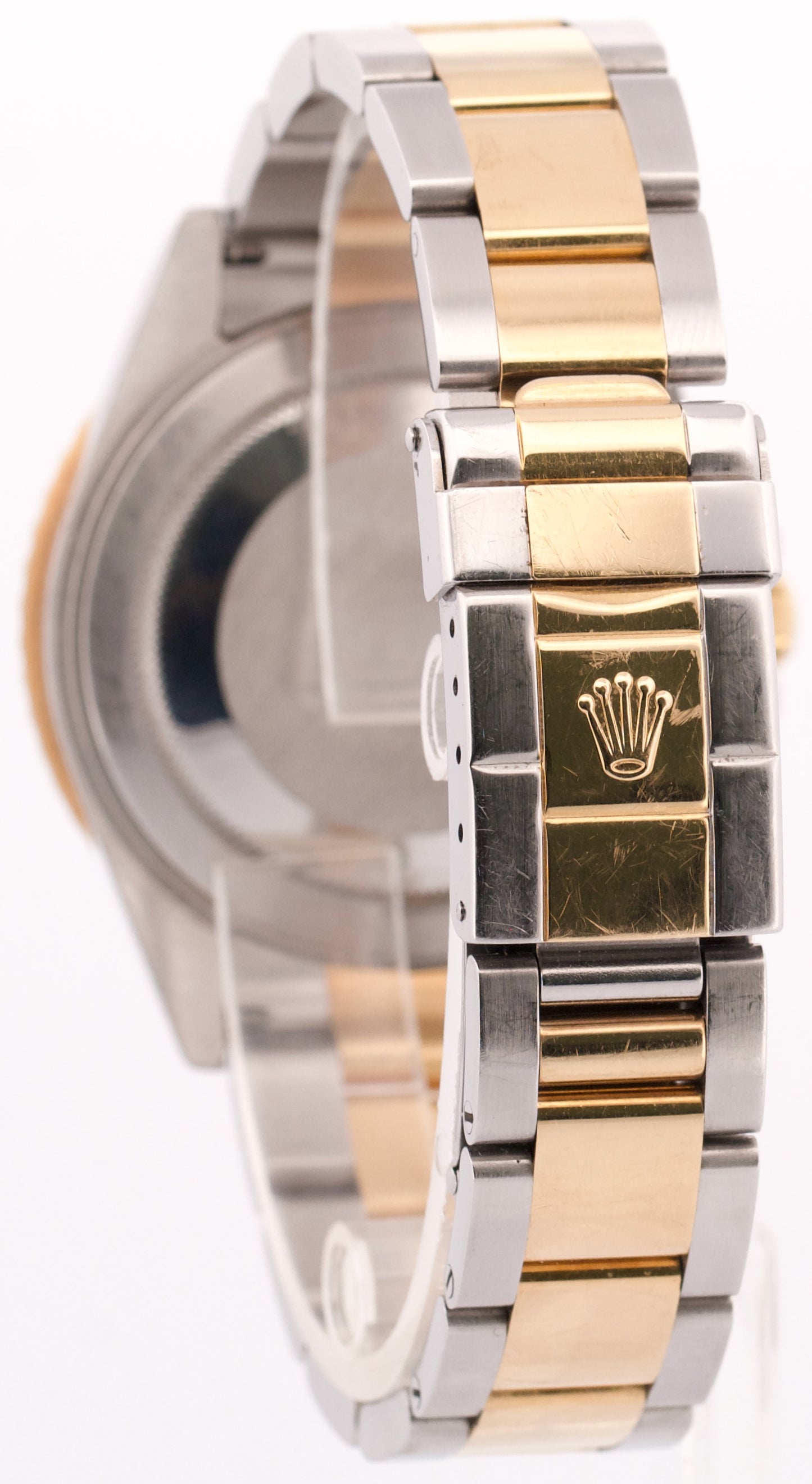 UNPOLISHED PAPERS Rolex GMT-Master II BLACK 18K Gold Steel OYSTER 40mm 16713 BOX
