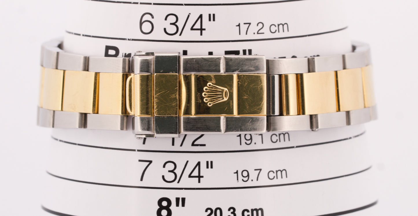 UNPOLISHED PAPERS Rolex GMT-Master II BLACK 18K Gold Steel OYSTER 40mm 16713 BOX