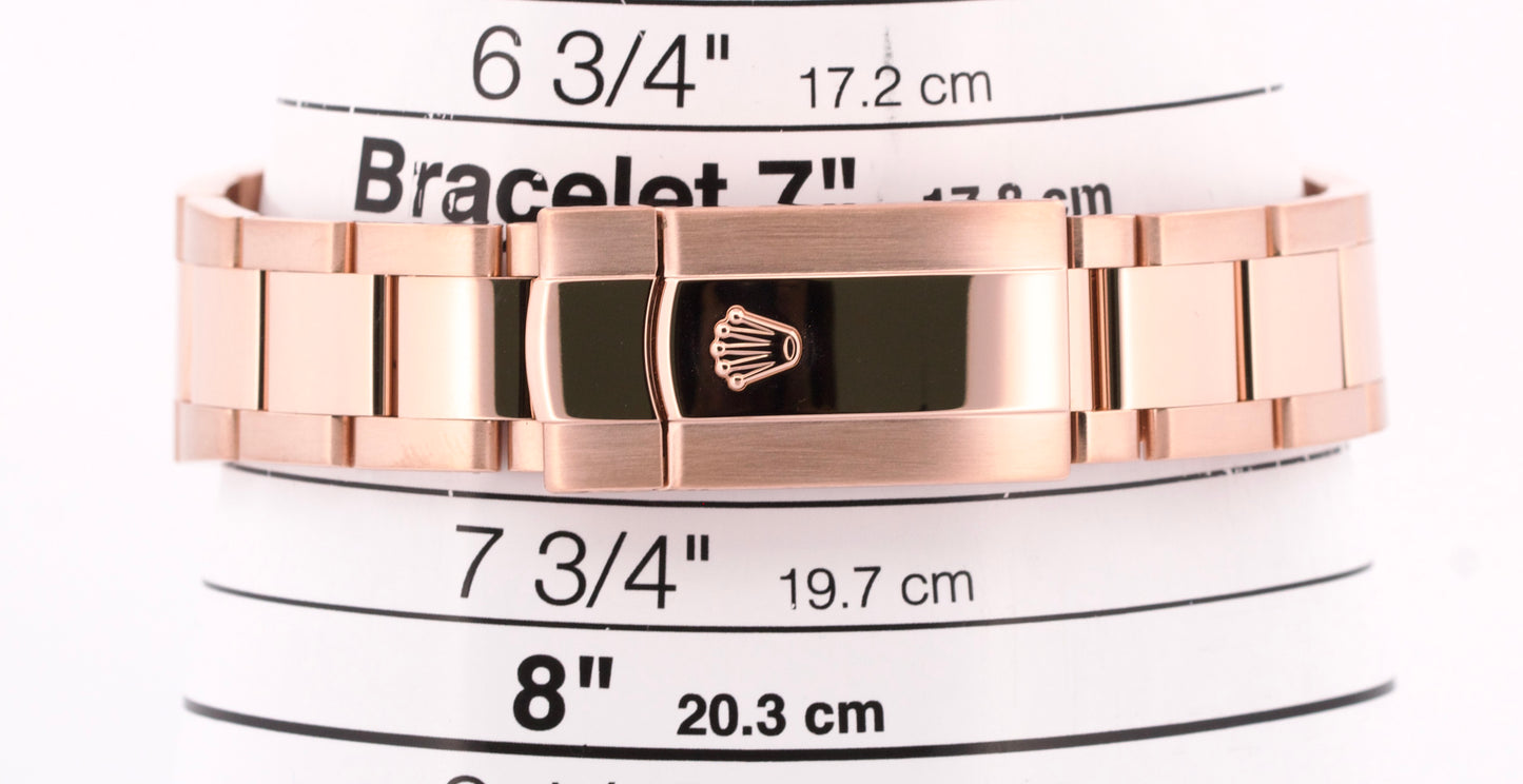 PAPERS Rolex Sky-Dweller 18K Rose Gold SLATE Gray Rhodium OYSTER 42mm 326935 BOX