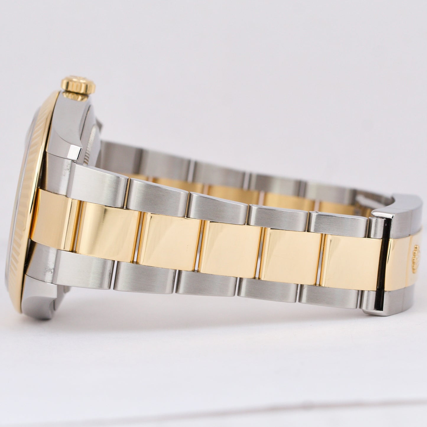 2019 Rolex Datejust BLACK DIAMOND Two-Tone 18K Gold 41mm 126333 PAPERS Watch B+P