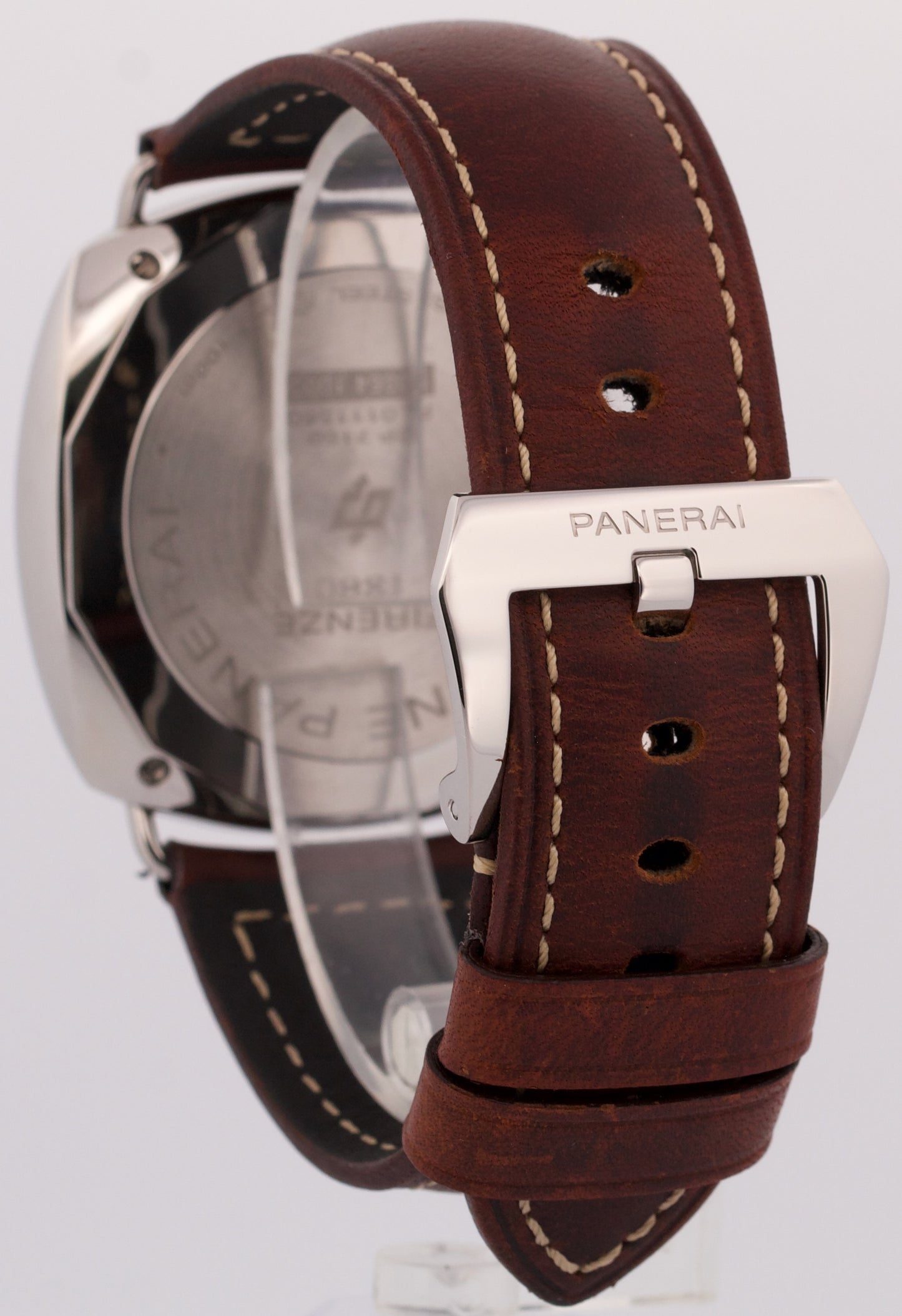 2023 PAPERS Panerai Radiomir Base PAM00753 Steel Leather 45mm PAM753 Watch BOX