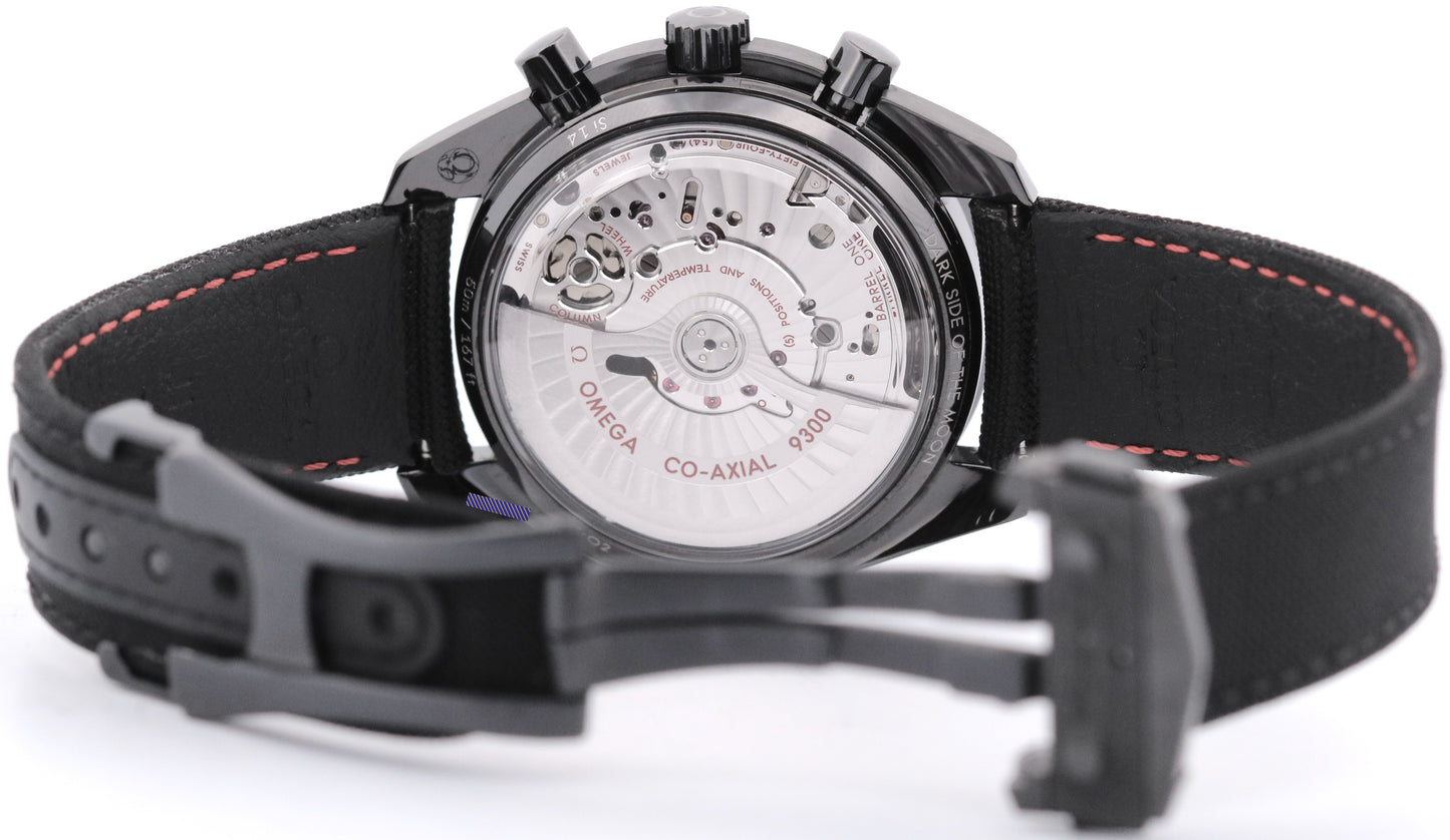 NOS Omega Speedmaster DARK SIDE OF THE MOON Ceramic 311.92.44.51.01.007 BOX