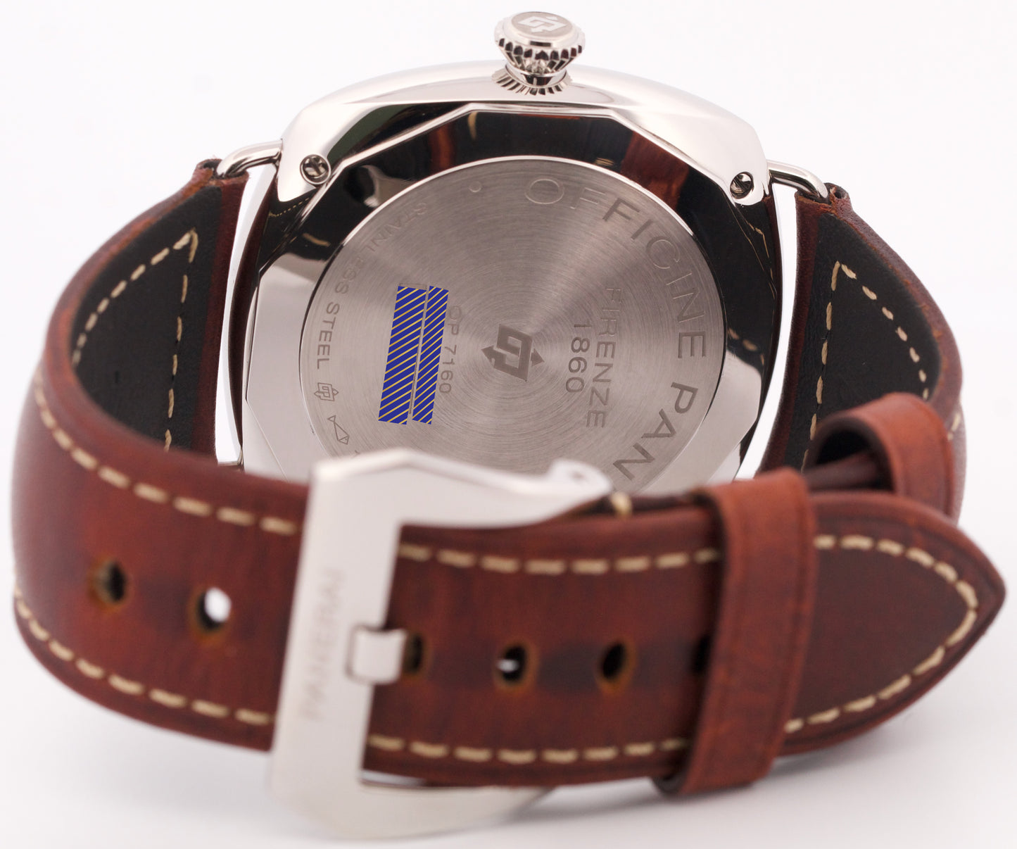 2023 PAPERS Panerai Radiomir Base PAM00753 Steel Leather 45mm PAM753 Watch BOX