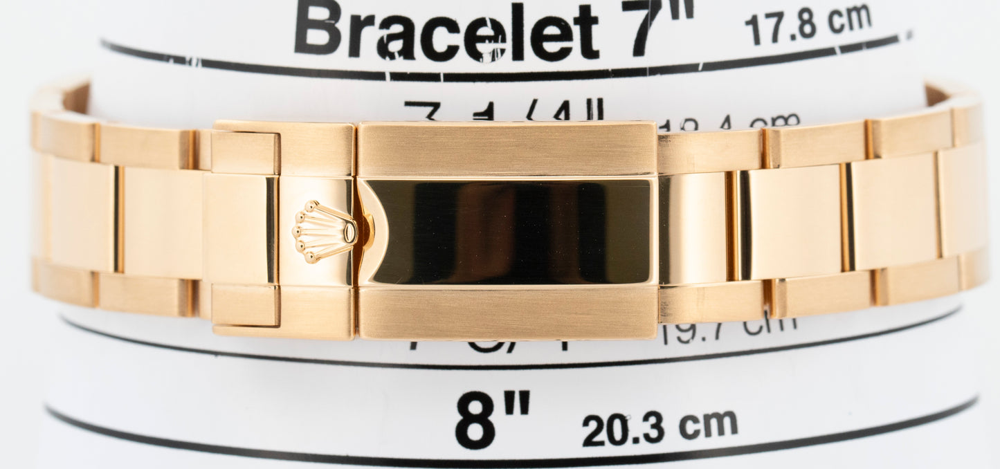 2021 PAPERS Rolex Daytona Cosmograph METEORITE 18K Yellow Gold 40mm 116508 BOX