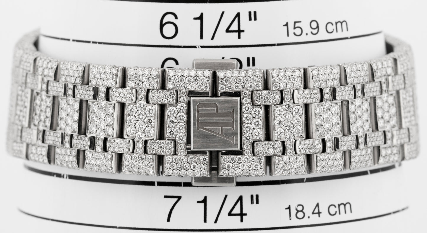 Audemars Piguet Royal Oak DIAMOND Stainless Steel 41mm 15400 Watch