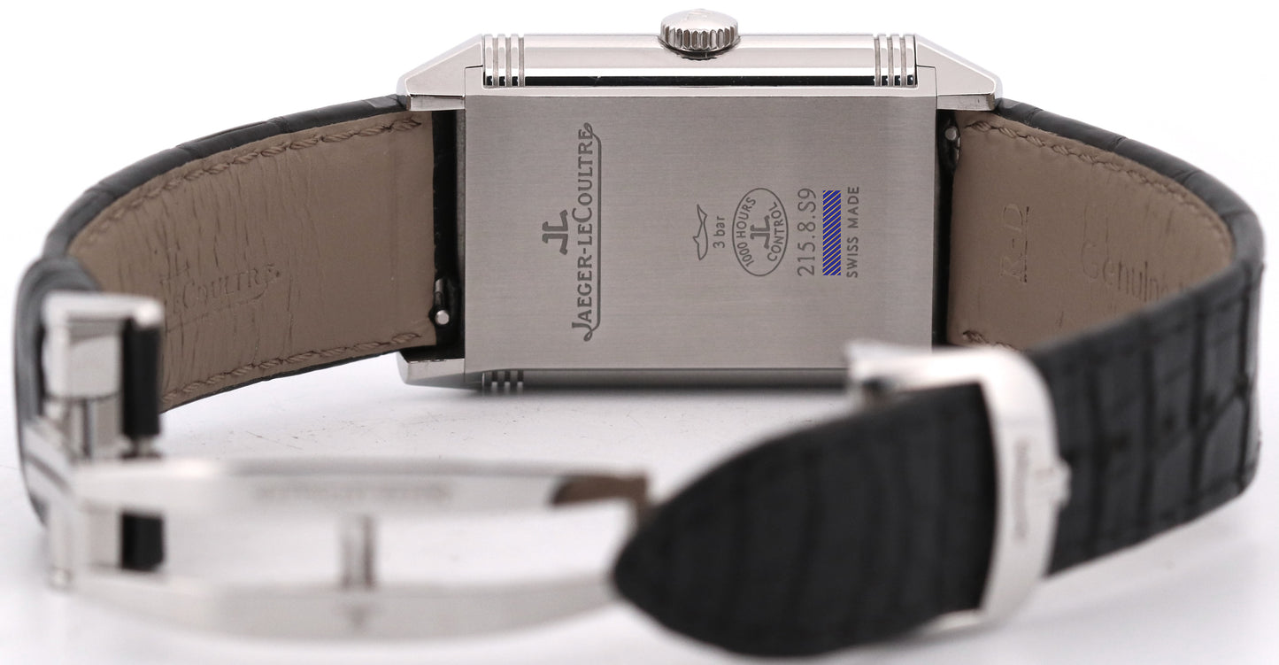 Jaeger-LeCoultre Reverso Classique Grande BLACK SILVER 215.8.S9 Q3838420 BOX