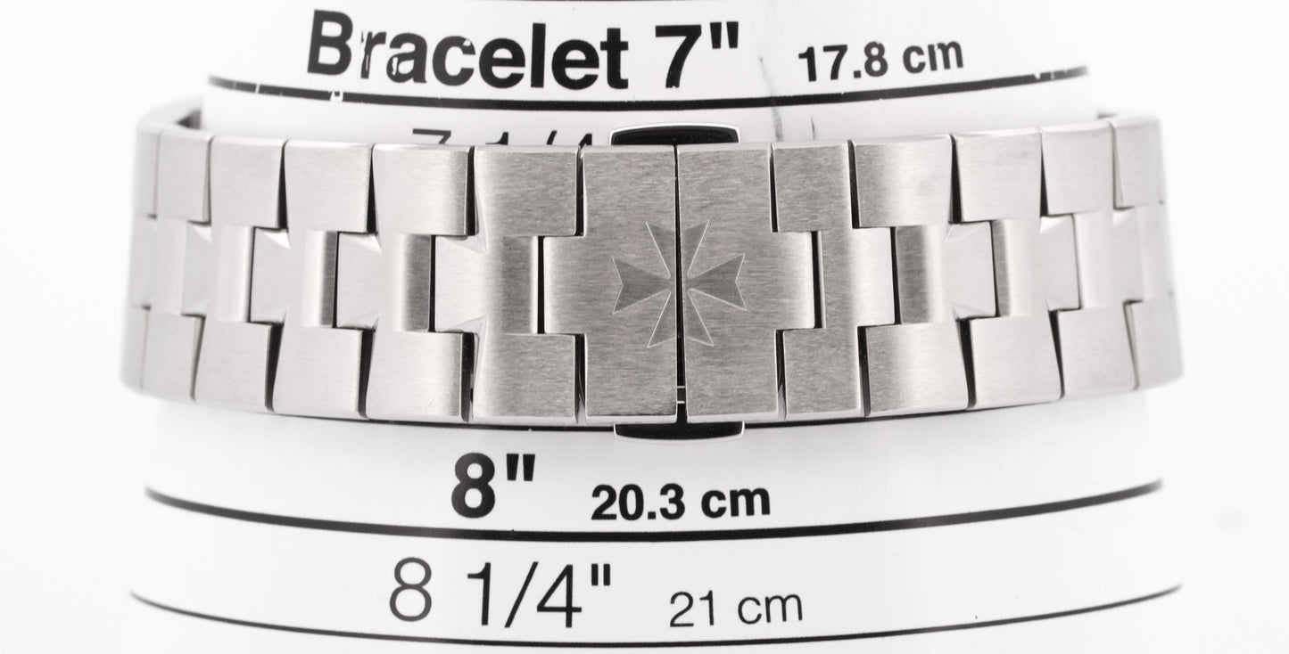 PAPERS Vacheron Constantin Overseas Steel SILVER 41mm 4500V/110A-B126 BOX