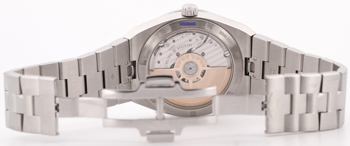PAPERS Vacheron Constantin Overseas Steel SILVER 41mm 4500V/110A-B126 BOX