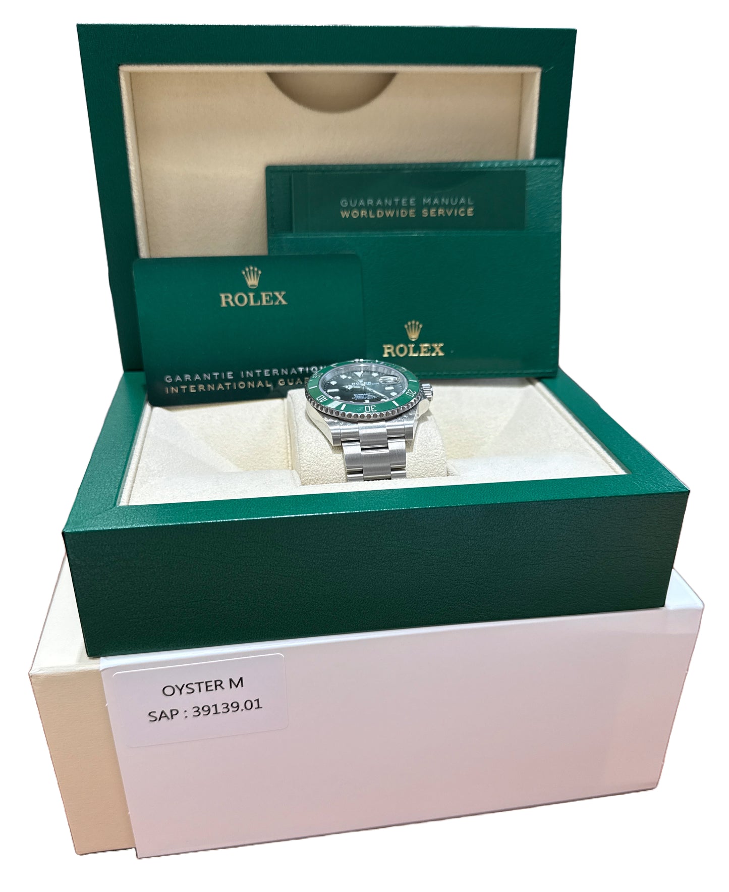 MINT 2021 PAPERS Rolex Submariner 41 Date GREEN KERMIT Steel 41mm 126610 LV BOX