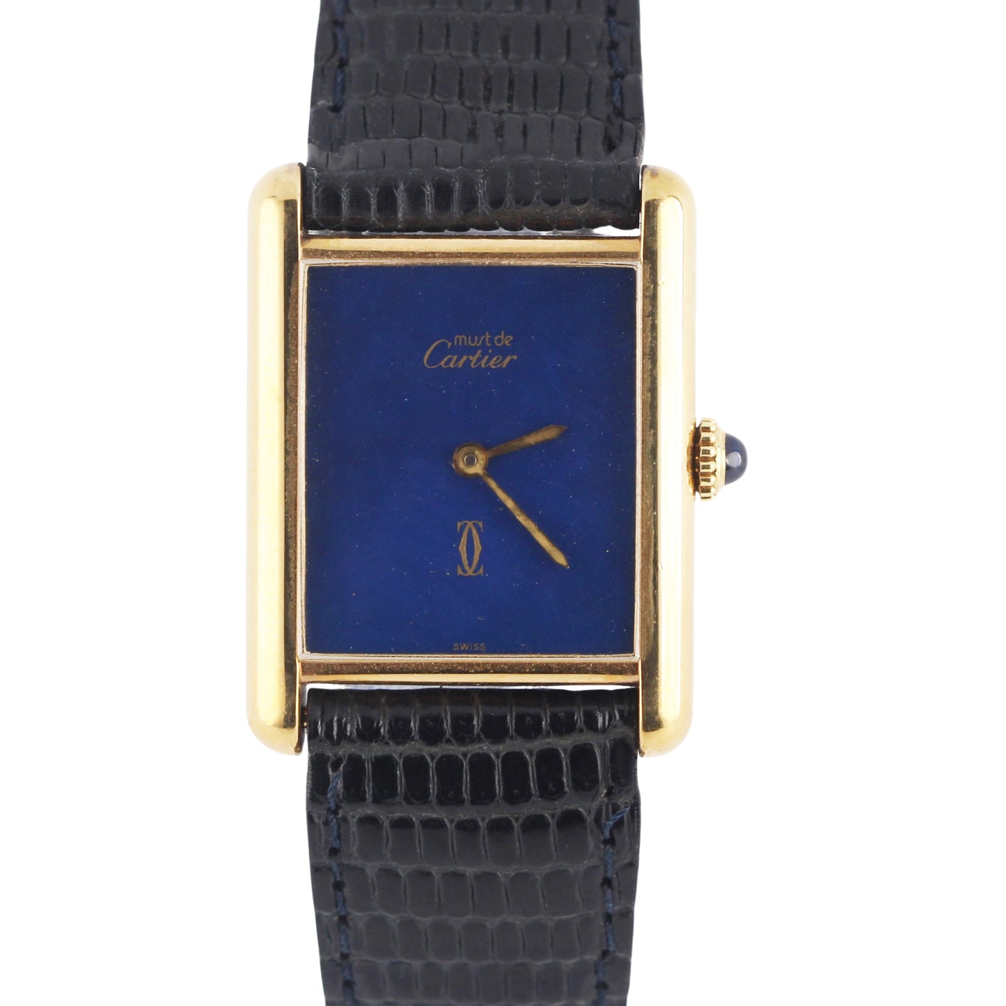 Cartier, Must de Cartier, Cartier  Tank, Tank, Cartier Vermeil, Vermeil, Cartier 925,  Cartier Silver, Cartier Vermeil Silver, Cartier Blue, Cartier 590005, 590005, Cartier 78086, 78086