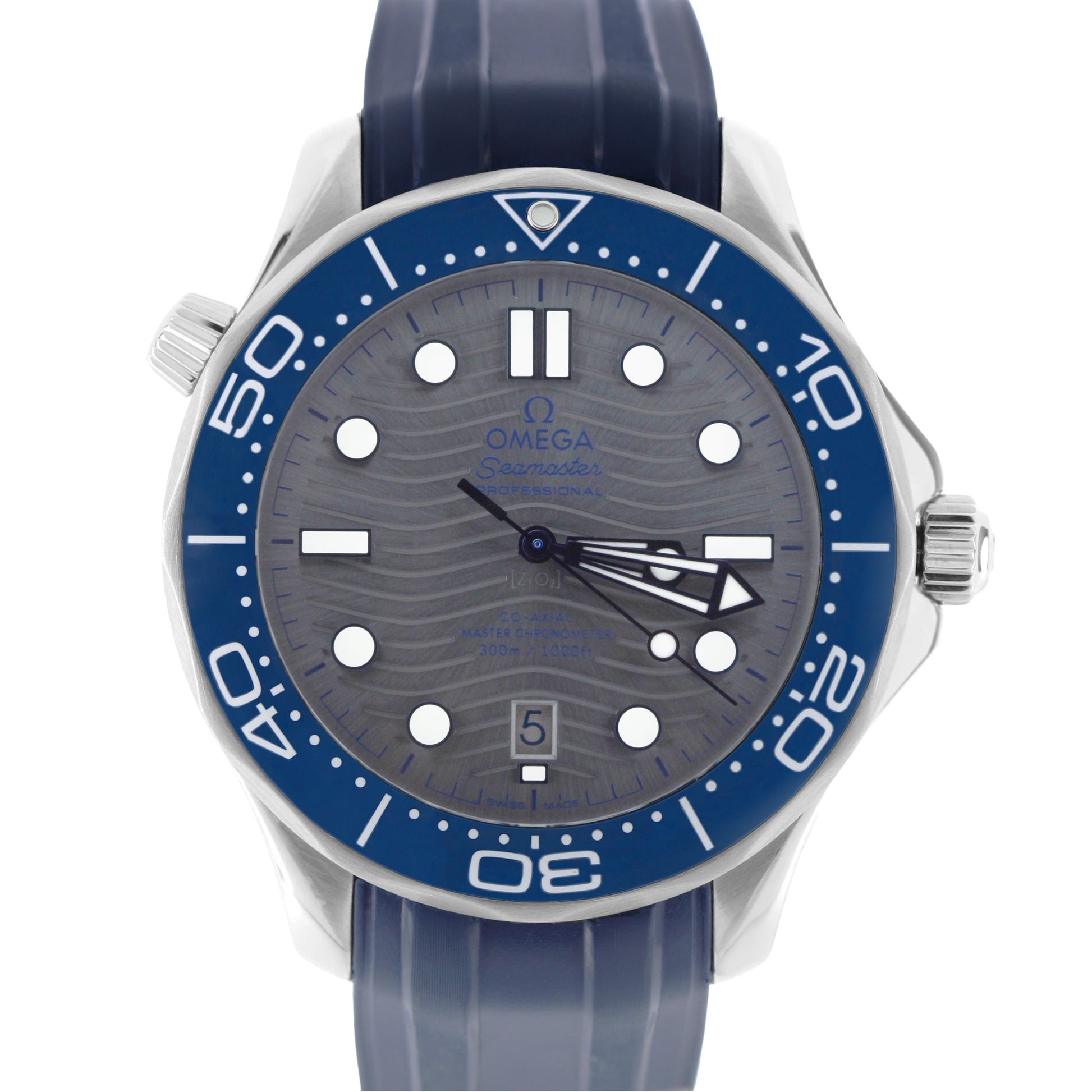 Omega, Omega Seamaster, Seamaster, Seamaster Diver, Omega Seamaster Diver, Omega Grey Wave, Omega Gray Wave, Gray Wave, Grey Wave, Omega Rubber, Omega 210.32.42.20.06.001, 210.32.42.20.06.001, Omega 21032422006001, 21032422006001