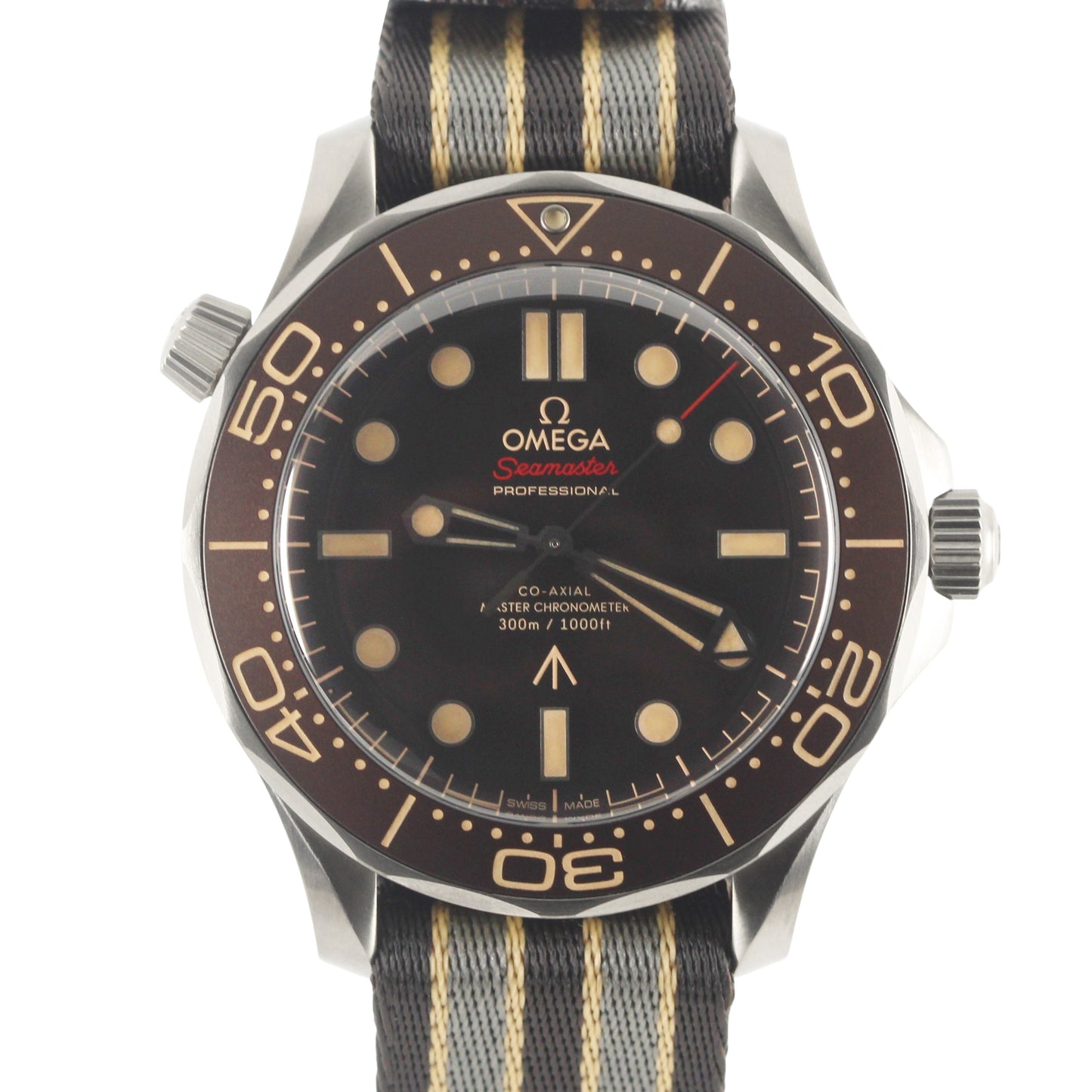 Omega, Omega Seamaster, Seamster, Omega James Bond, James Bond, Omega 007, 007, James Bond 007, Omega Brown, Omega Titanium, Omega 210.92.42.20.01.001, 210.92.42.20.01.001, Omega 21092422001001, 21092422001001