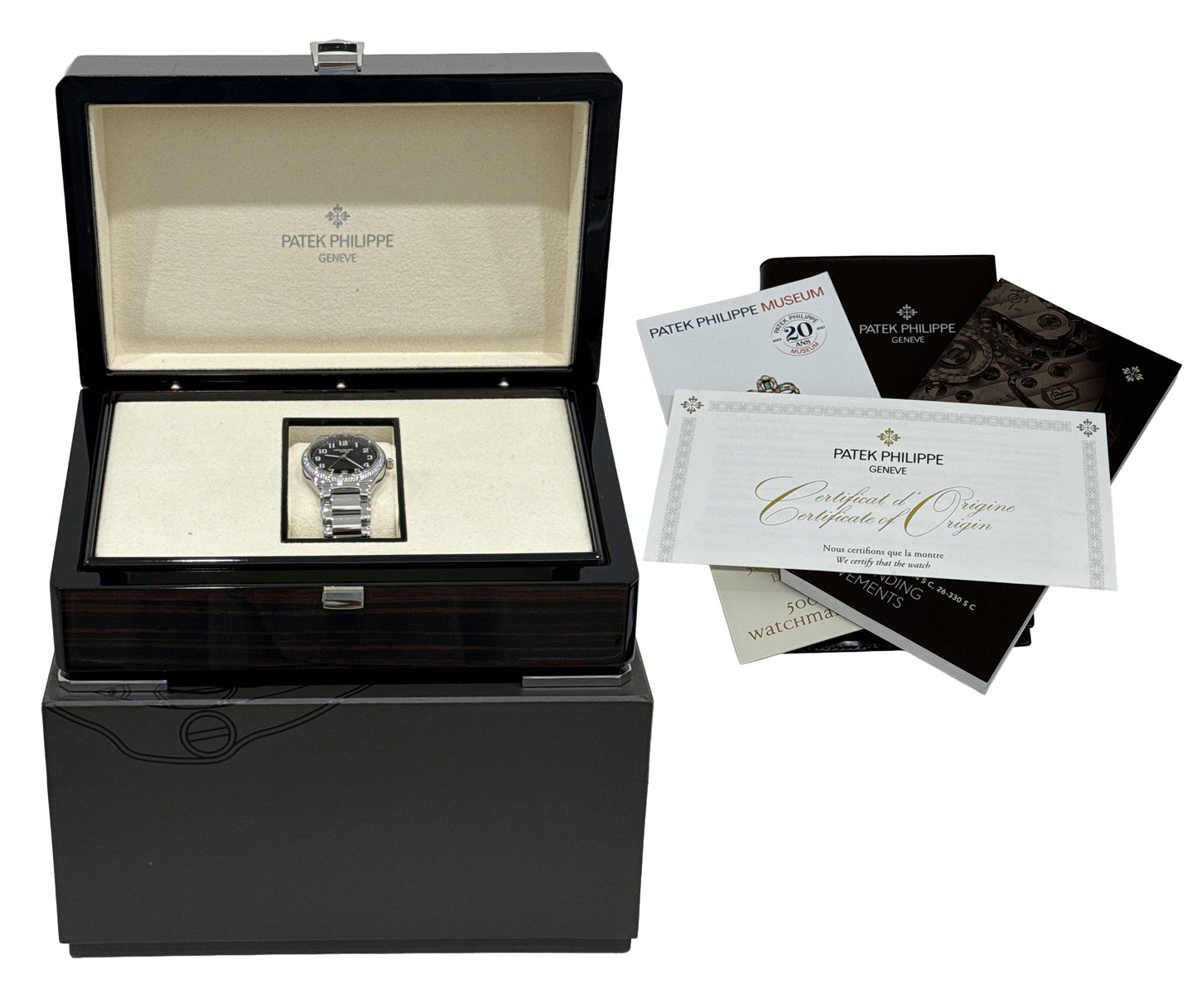 NEW 2025 PAPERS Patek Philippe Twenty-4 Blue DIAMOND 36mm 7300/1200A-001 BOX
